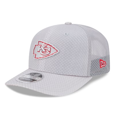 Kansas City Chiefs New Era Jock 9SEVENTY Adjustable Hat - Gray