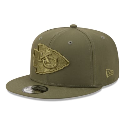 Kansas City Chiefs New Era Color Pack 9FIFTY Snapback Hat - Olive