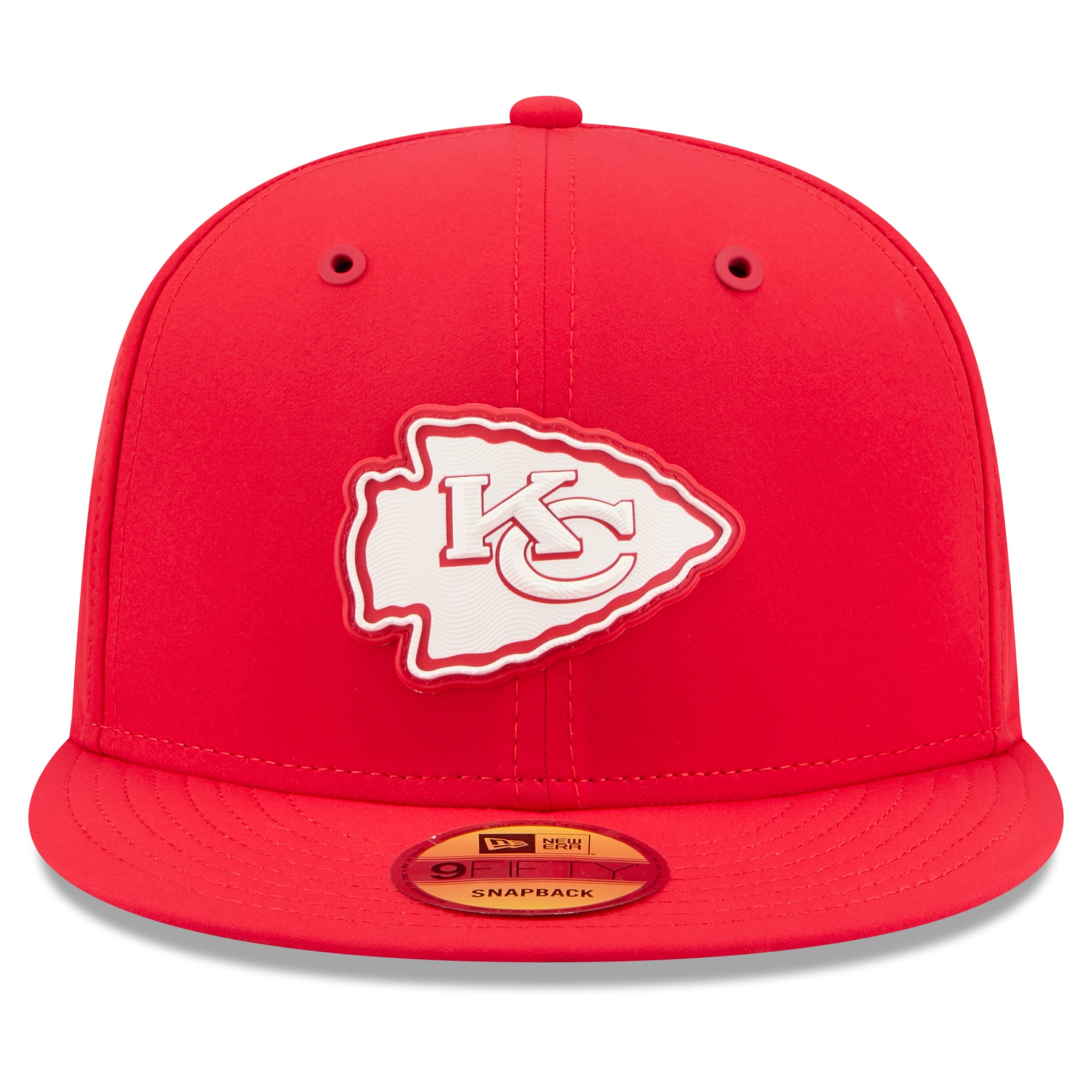 Men's New Era Red Kansas City Chiefs 2026 Sideline 9FIFTY Snapback Hat