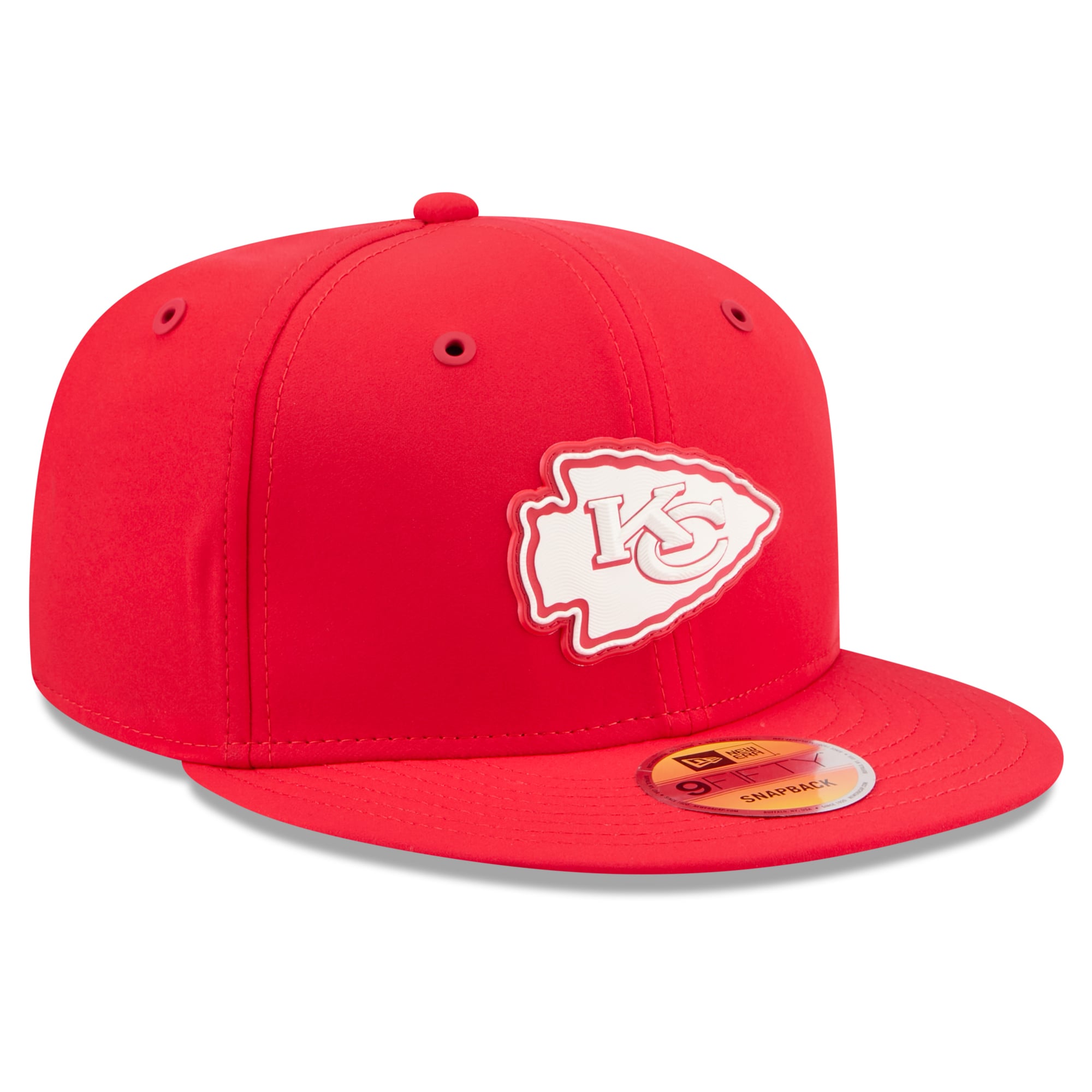 Men's New Era Red Kansas City Chiefs 2026 Sideline 9FIFTY Snapback Hat