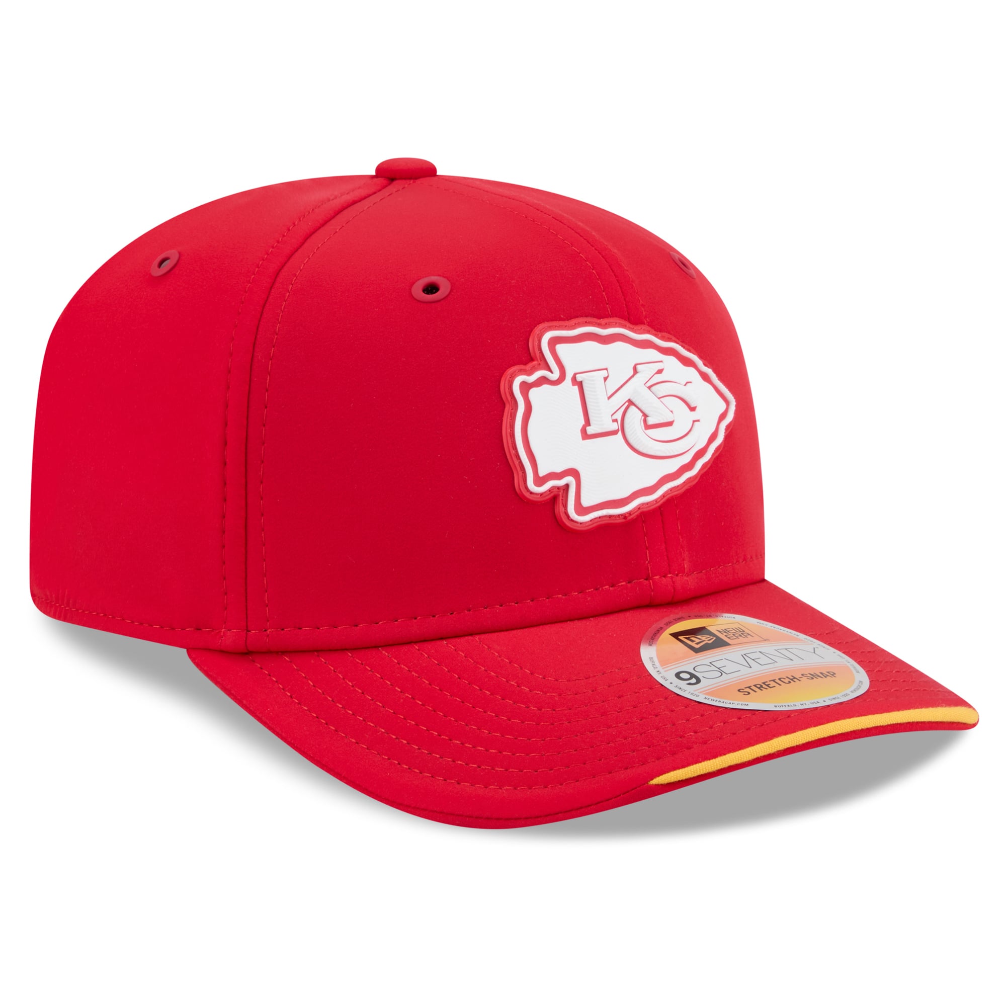 Men's New Era Red Kansas City Chiefs 2026 Sideline 9SEVENTY Adjustable Hat