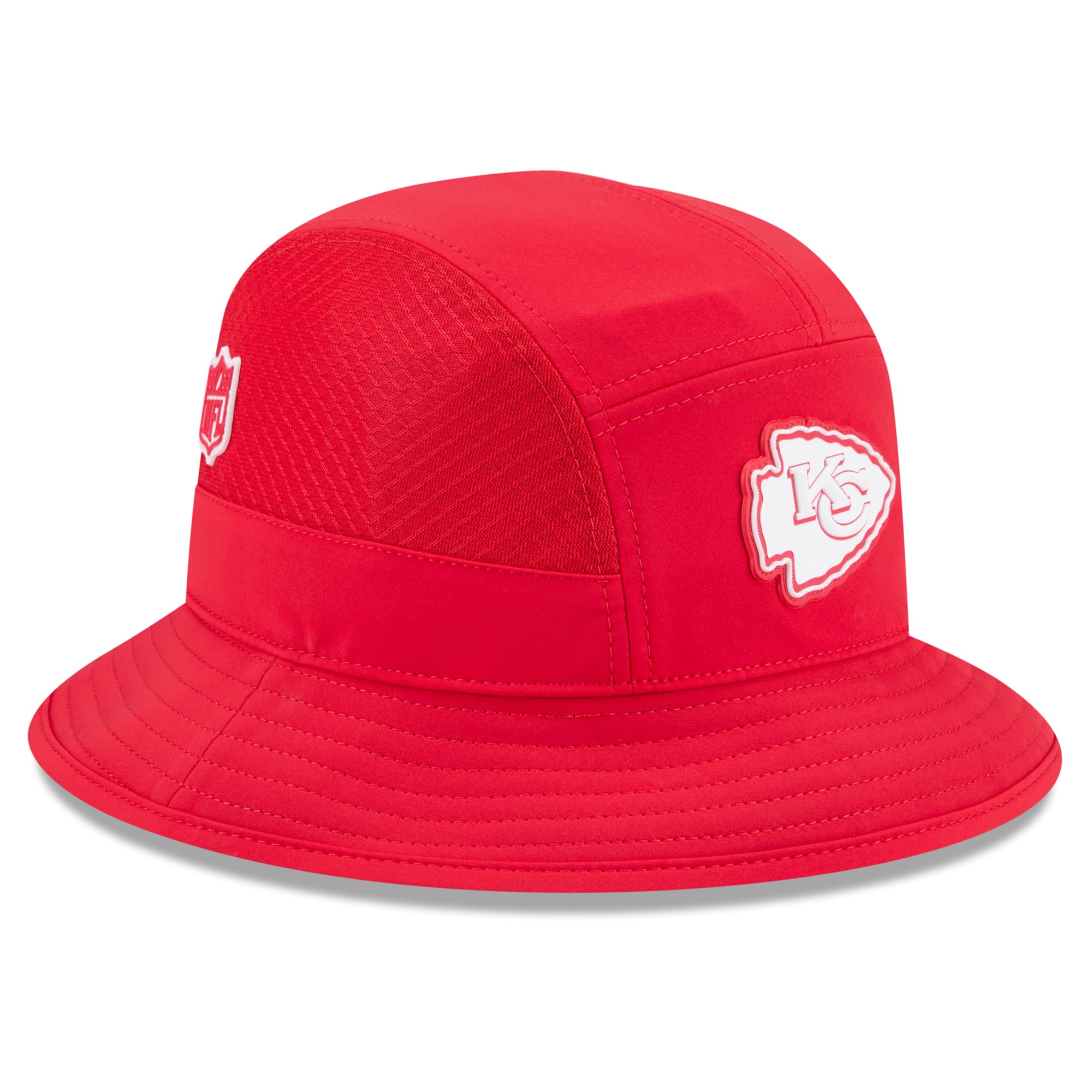 Men's New Era Red Kansas City Chiefs 2026 Sideline Bucket Hat