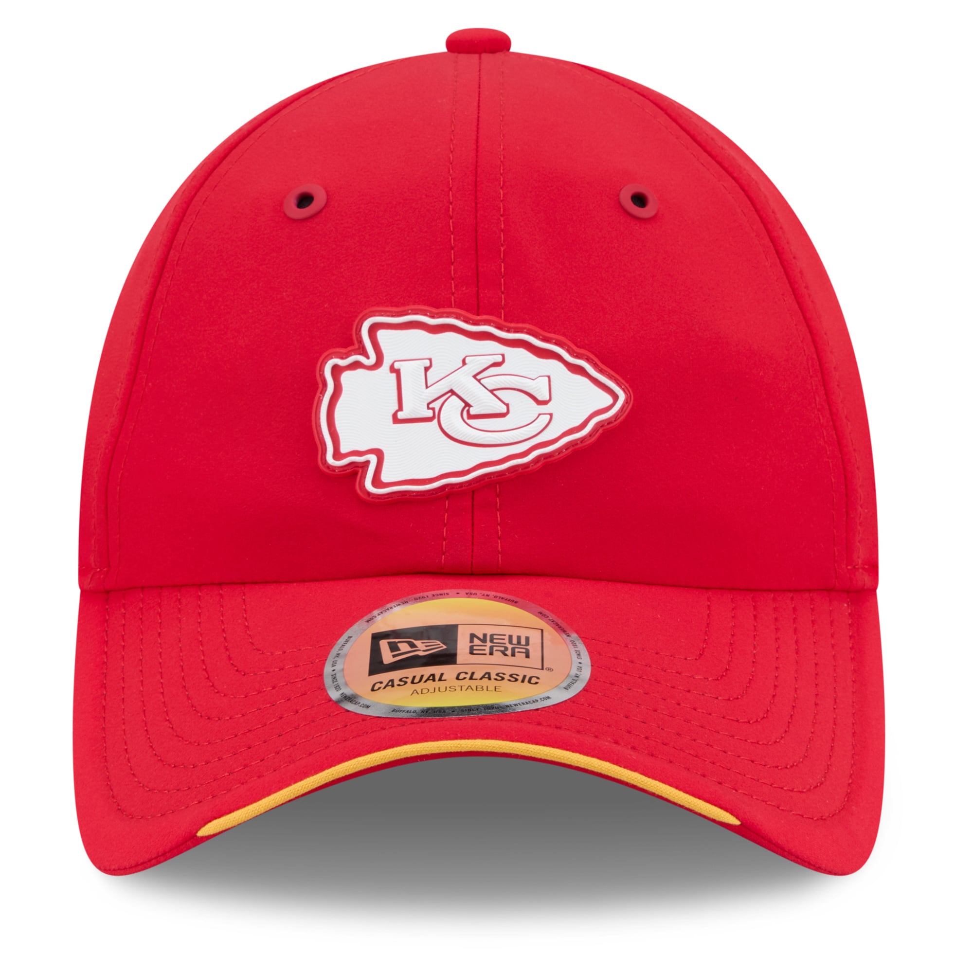 Men's New Era Red Kansas City Chiefs 2026 Sideline Casual Classic Adjustable Hat