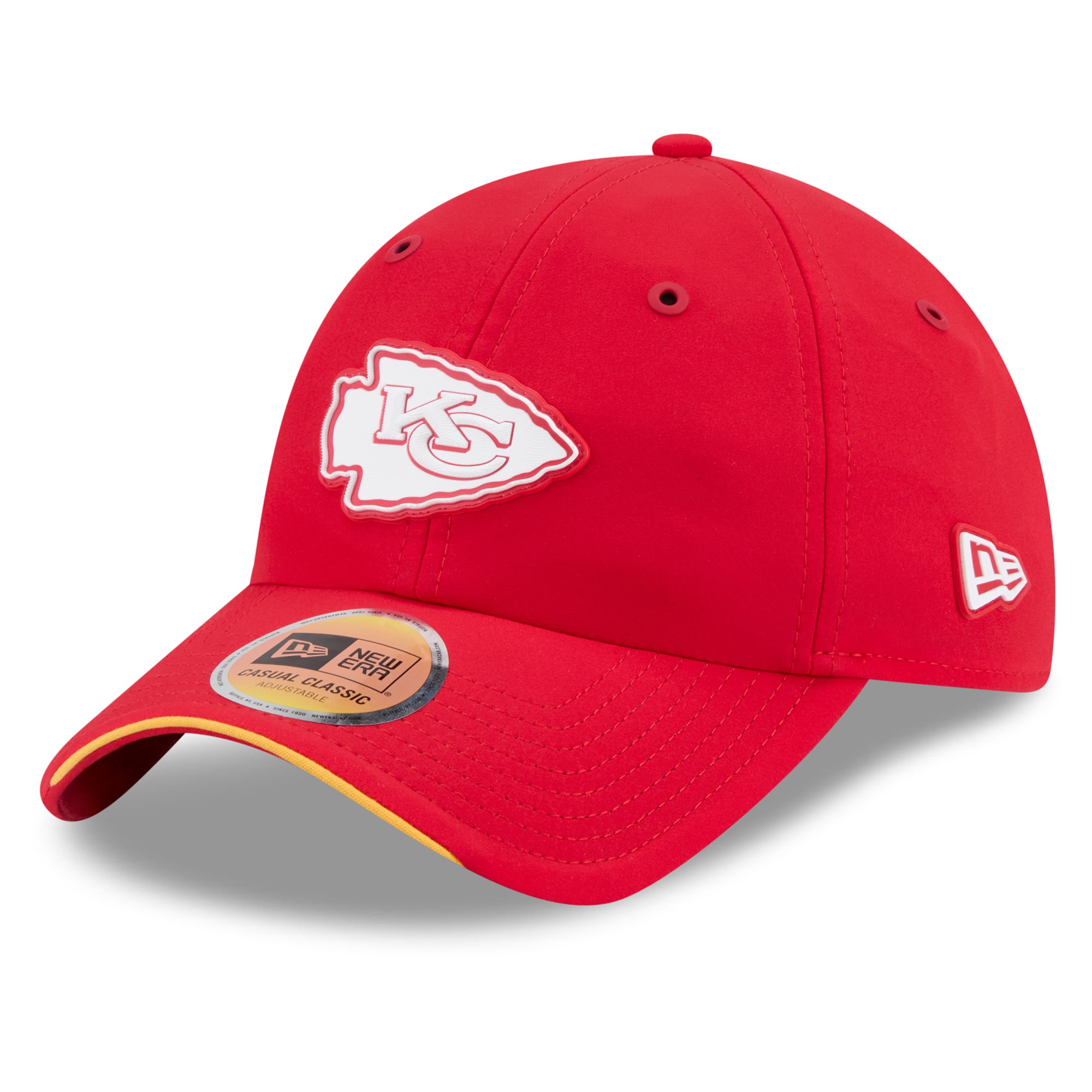 Men's New Era Red Kansas City Chiefs 2026 Sideline Casual Classic Adjustable Hat