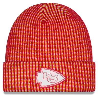Kansas City Chiefs New Era 2026 Sideline Cold Weather Cuffed Knit Hat - Red