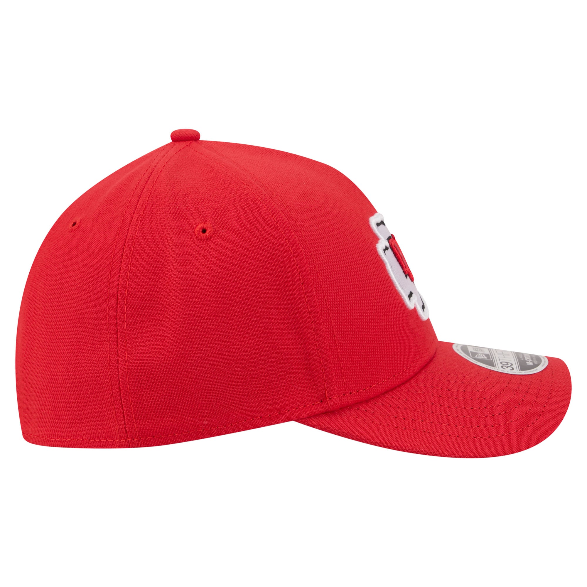 Men's New Era Red Kansas City Chiefs 39THIRTY M-Crown A-Frame Stretch Hat