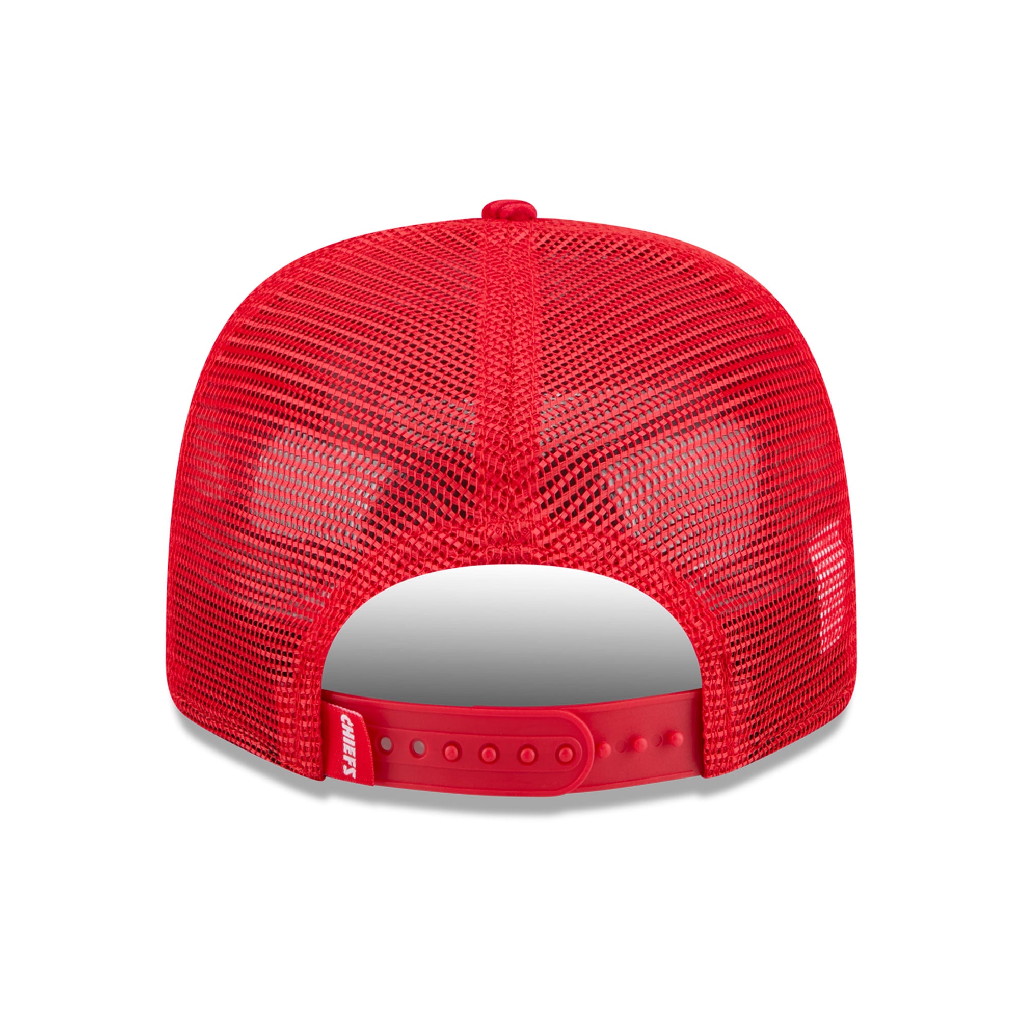 Casquette ajustable New Era rouge Kansas City Chiefs Deceptor 9SEVENTY pour homme