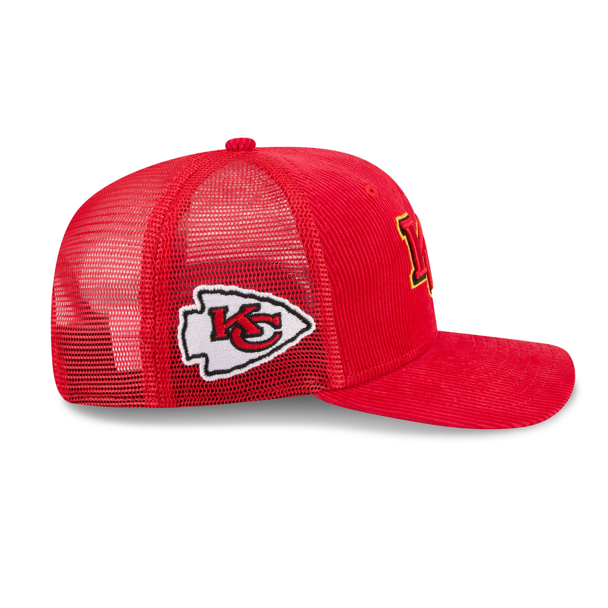 Casquette ajustable New Era rouge Kansas City Chiefs Deceptor 9SEVENTY pour homme