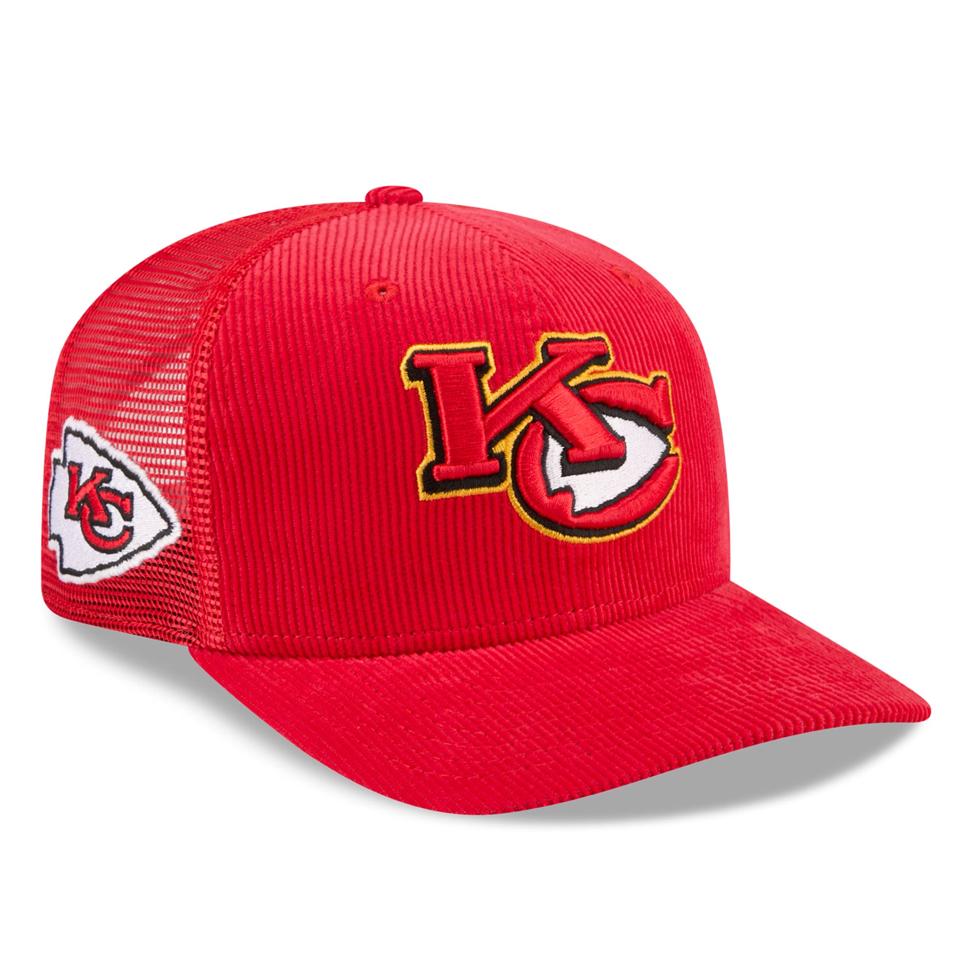 Casquette ajustable New Era rouge Kansas City Chiefs Deceptor 9SEVENTY pour homme