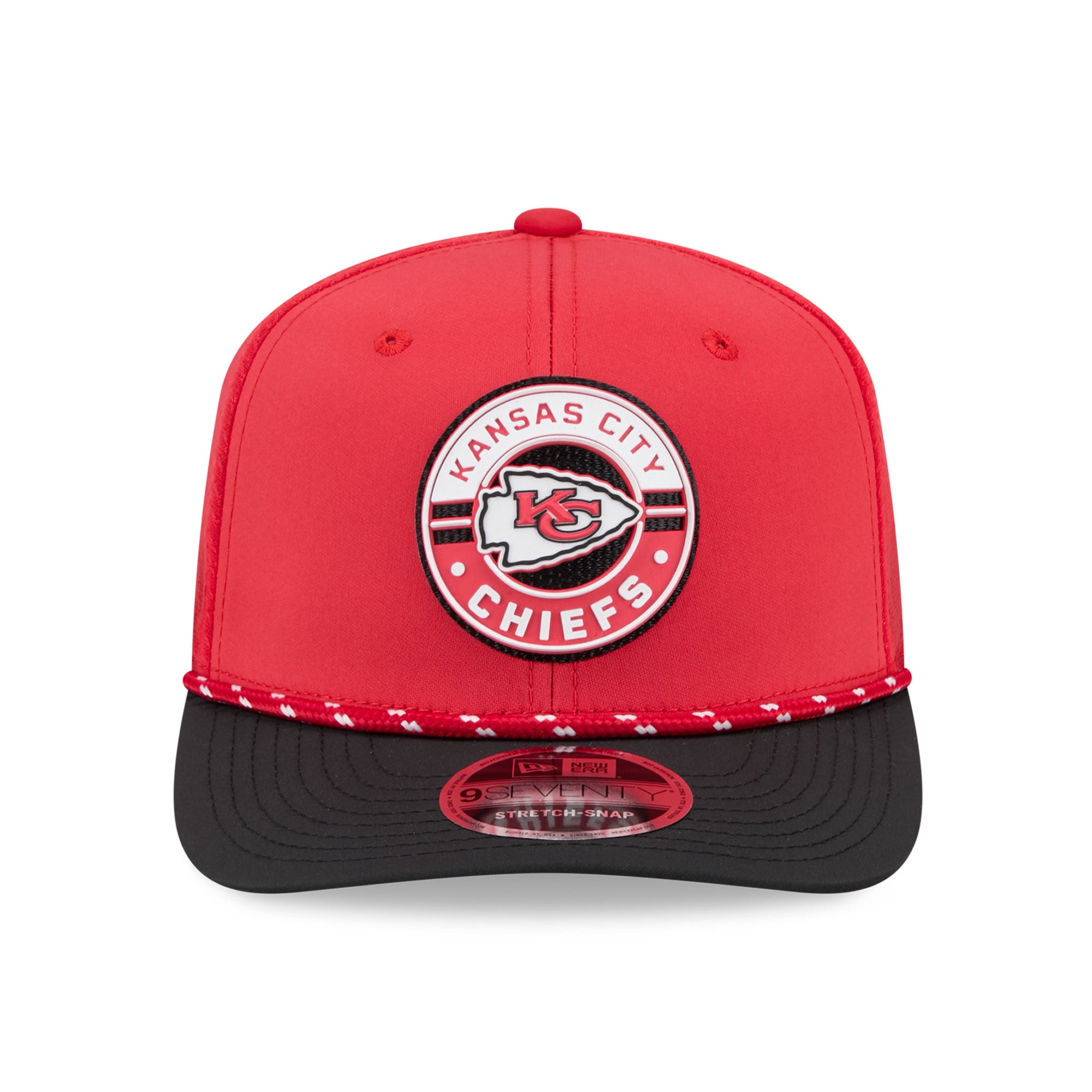 Casquette ajustable New Era rouge Kansas City Chiefs Game 9SEVENTY pour homme