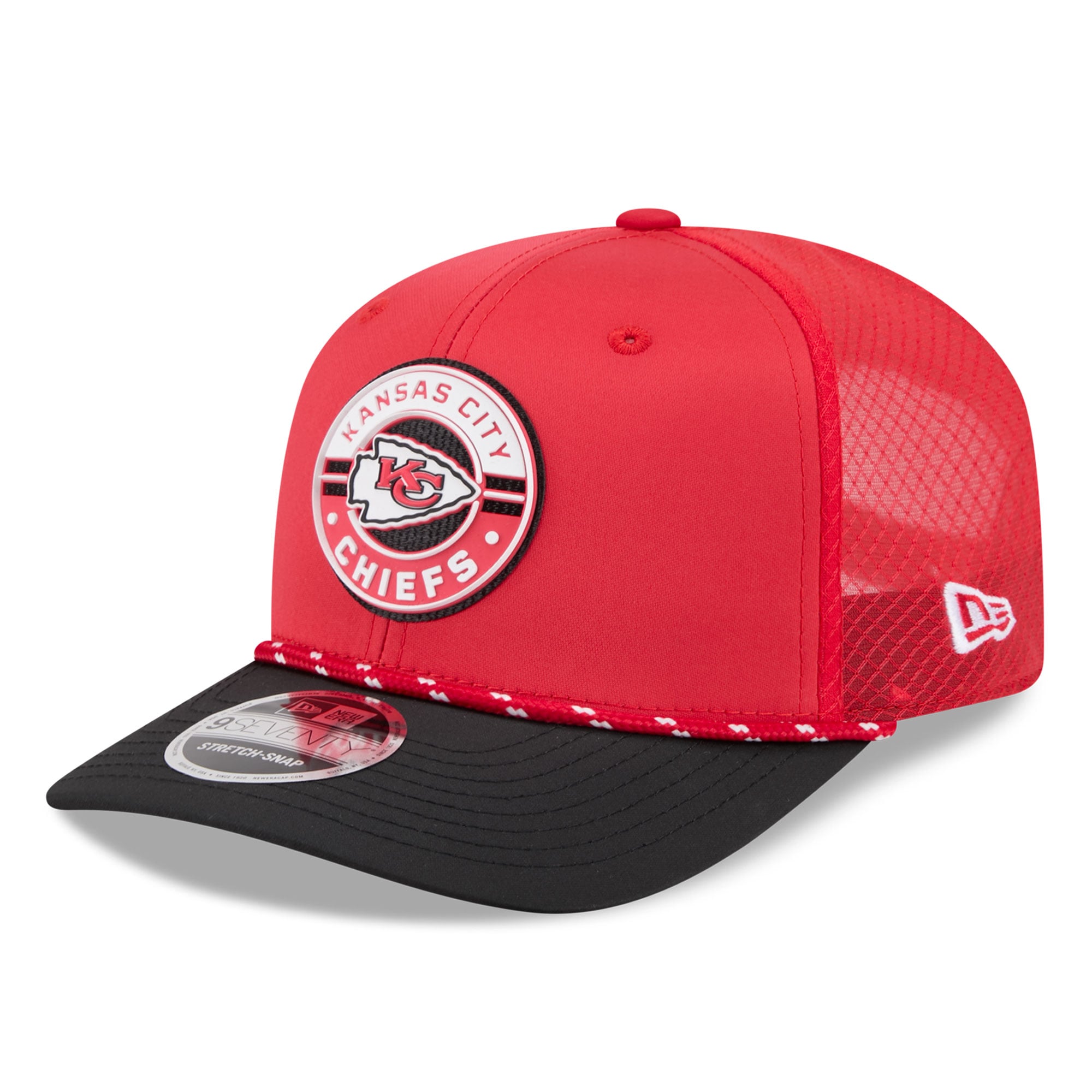 Casquette ajustable New Era rouge Kansas City Chiefs Game 9SEVENTY pour homme