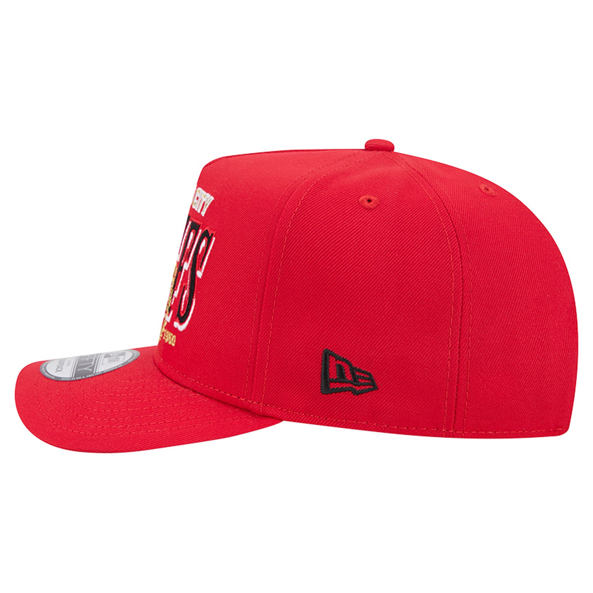 Casquette snapback New Era rouge Kansas City Chiefs Laurel A-Frame 9FIFTY pour homme
