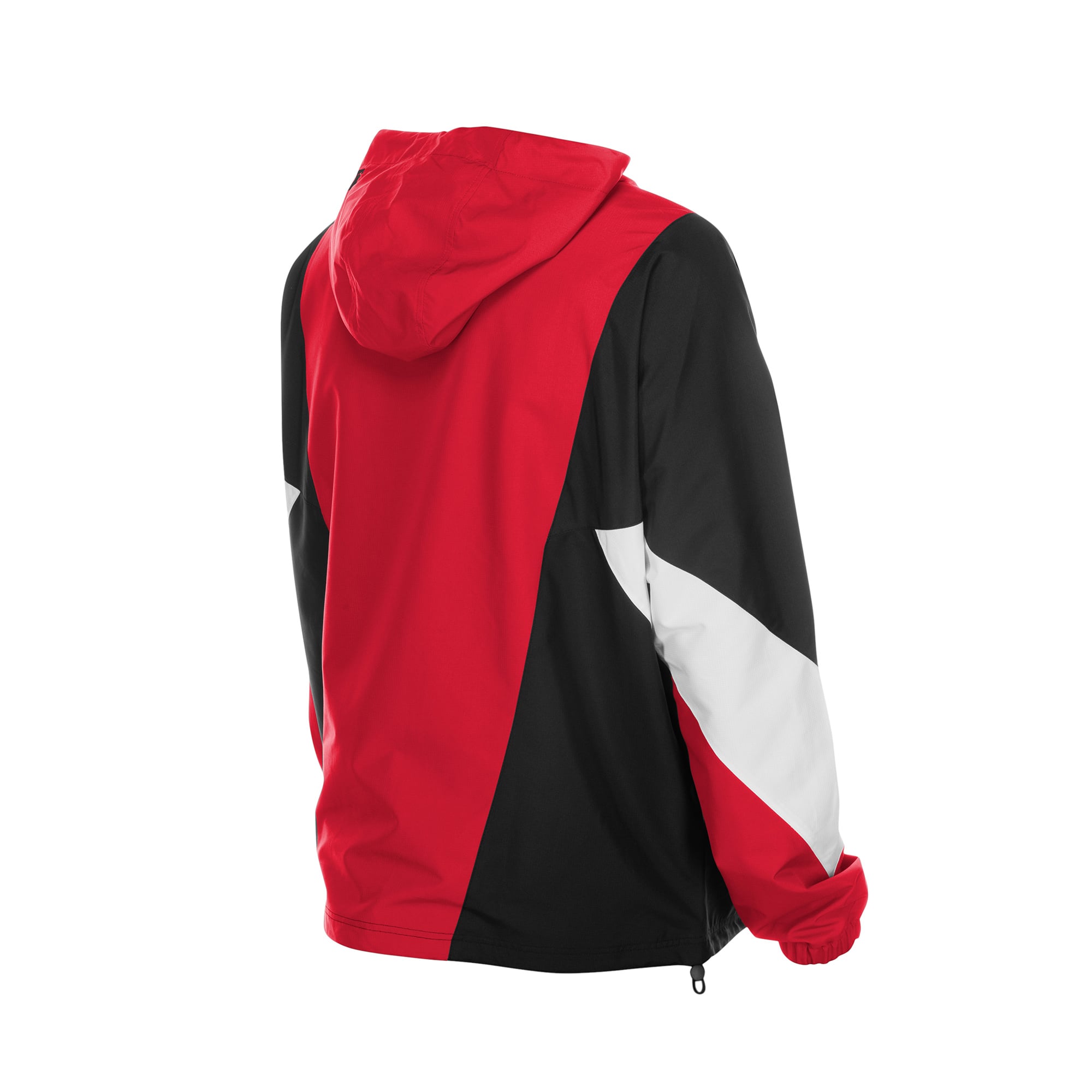 Men's New Era Red Kansas City Chiefs Quarter-Zip Windbreaker Jacket