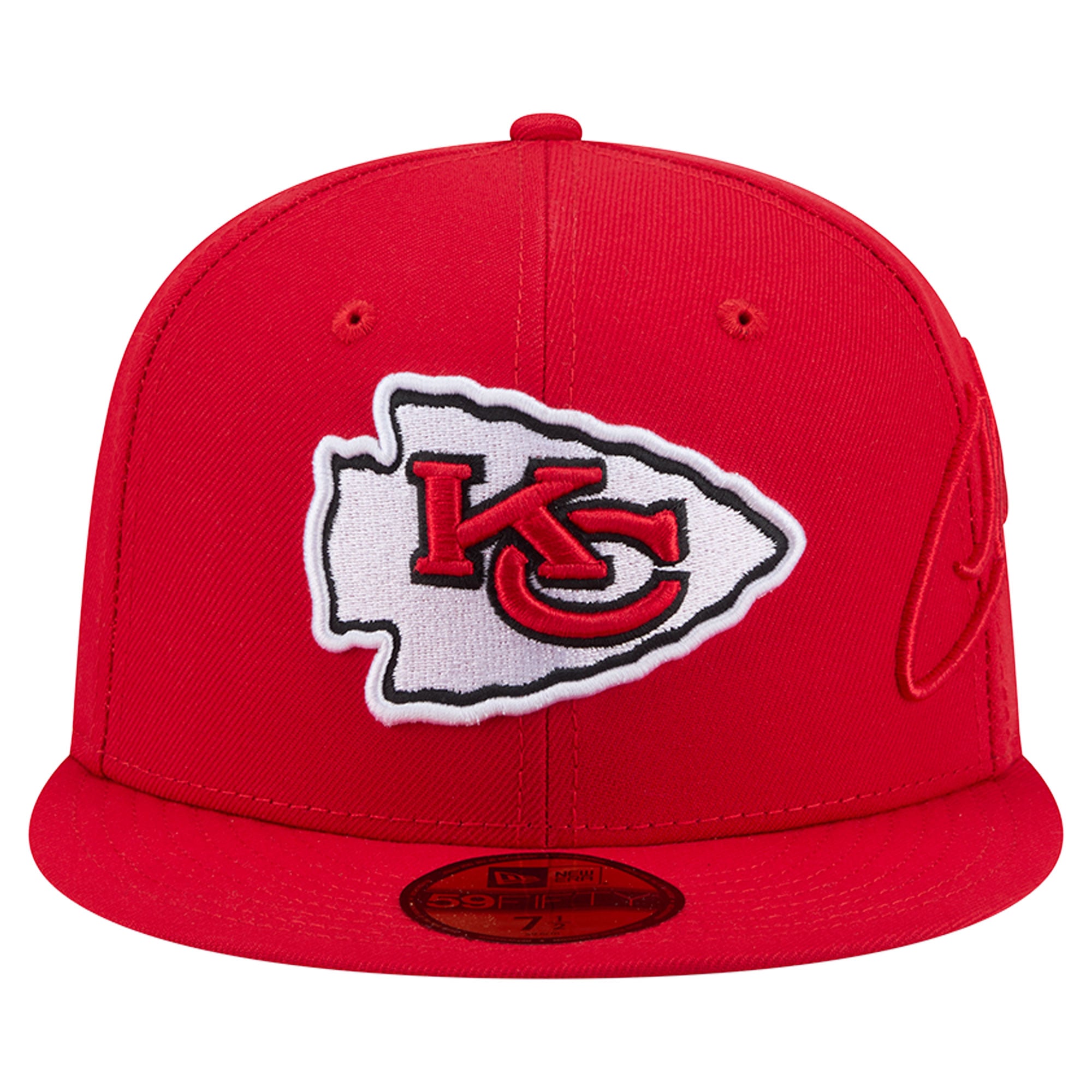 Casquette ajustée New Era rouge Kansas City Chiefs 59FIFTY pour homme