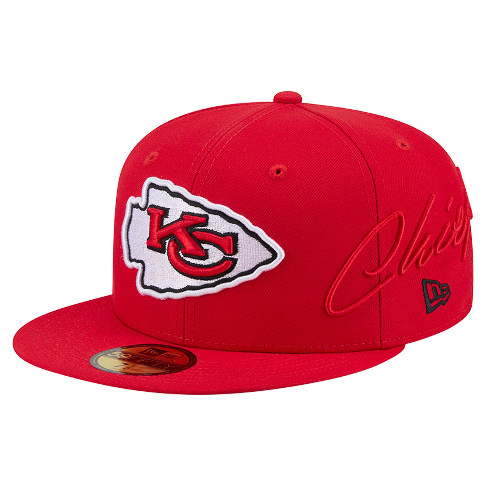 Casquette ajustée New Era rouge Kansas City Chiefs 59FIFTY pour homme