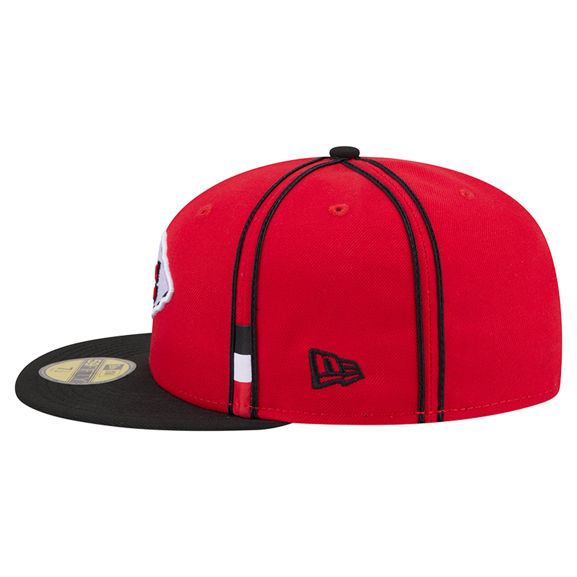 Men's New Era Red Kansas City Chiefs Soutache 59FIFTY Fitted Hat