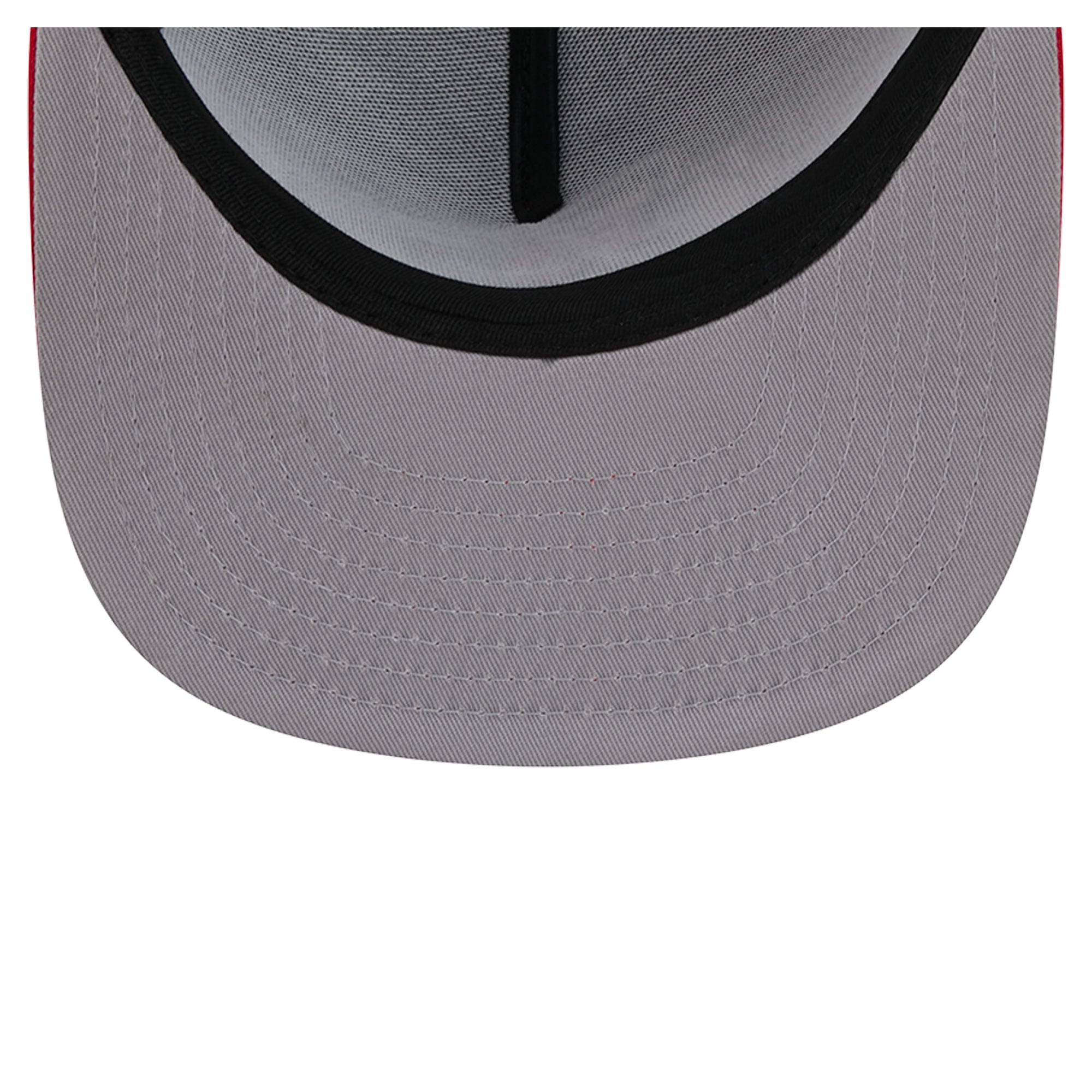 Casquette trucker New Era rouge/noire Kansas City Chiefs 9FIFTY Snapback pour homme
