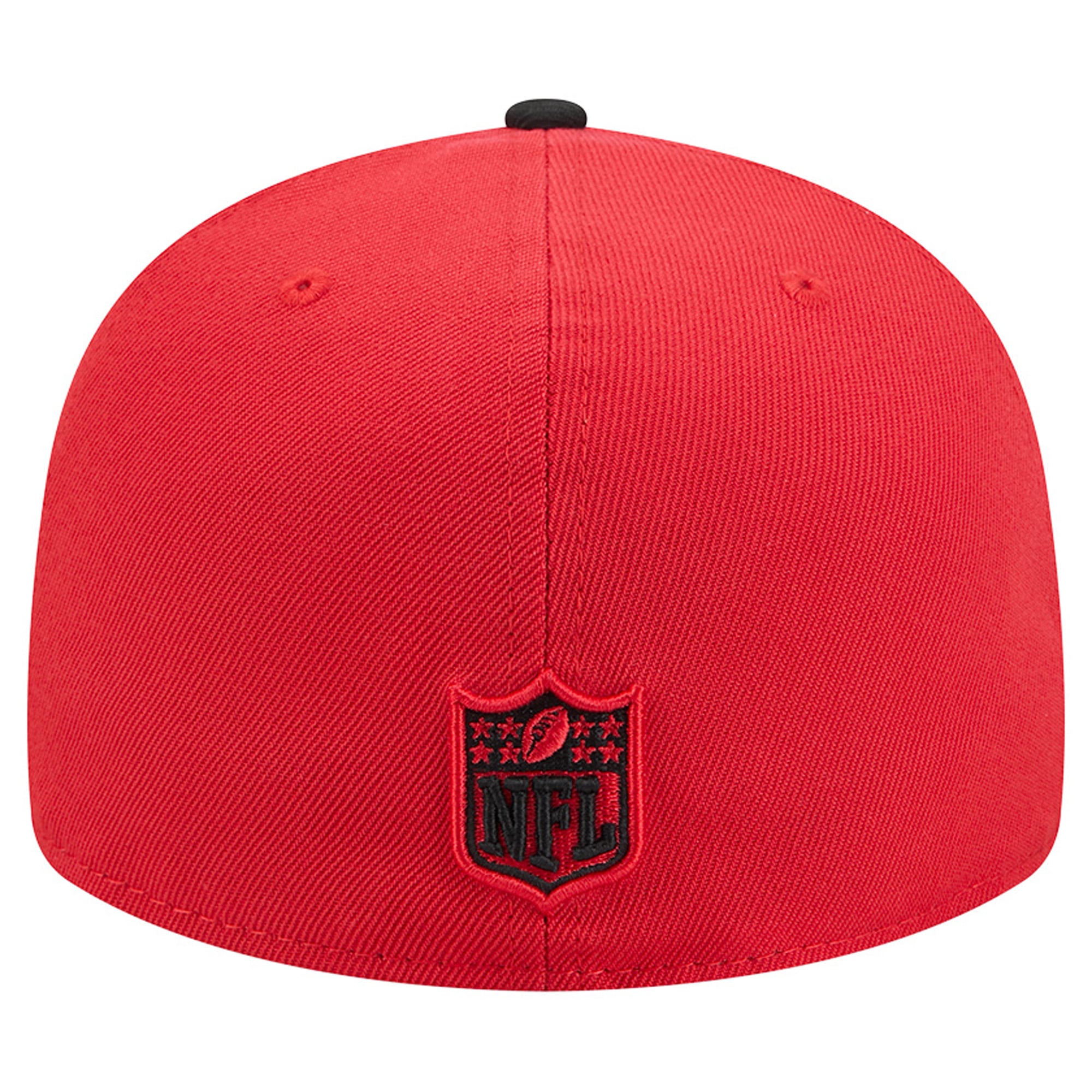 Men's New Era Red/Black Kansas City Chiefs Pixel Curved 59FIFTY Fitted Hat