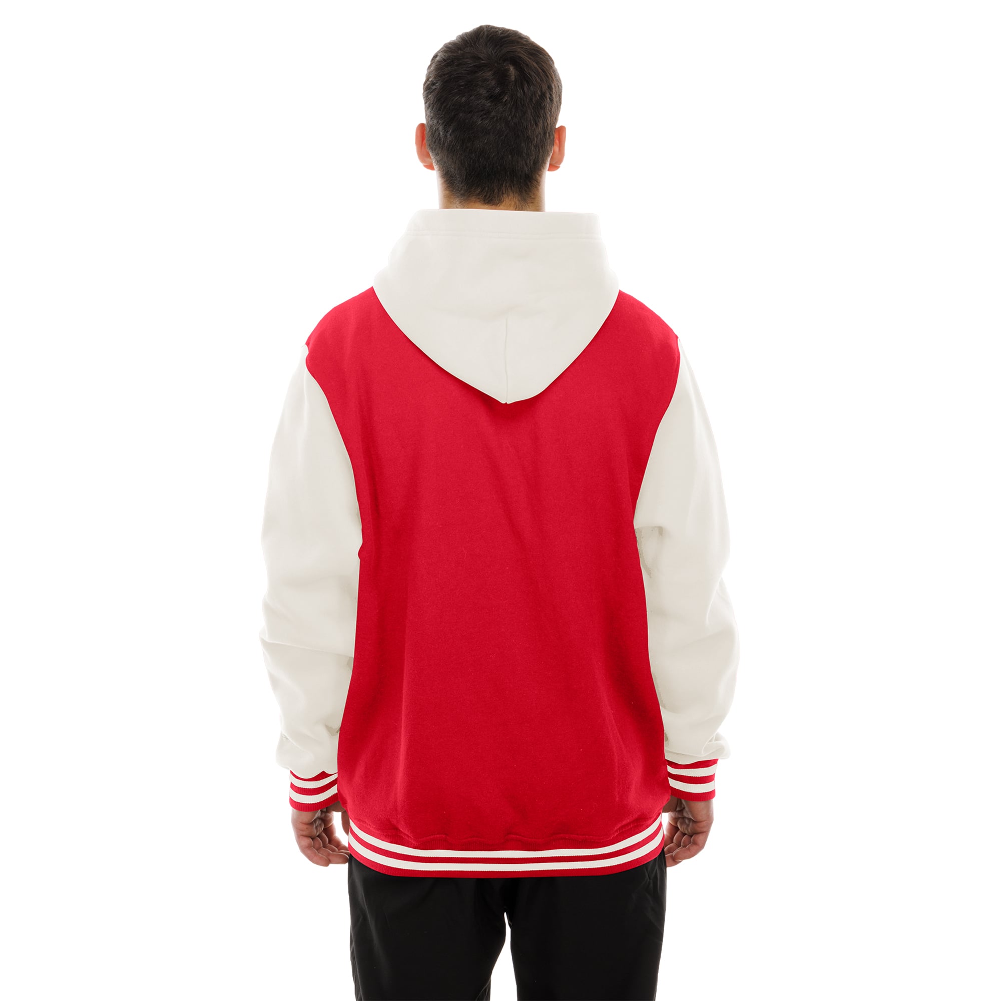 Veste polaire à capuche New Era rouge/crème Kansas City Chiefs pour homme