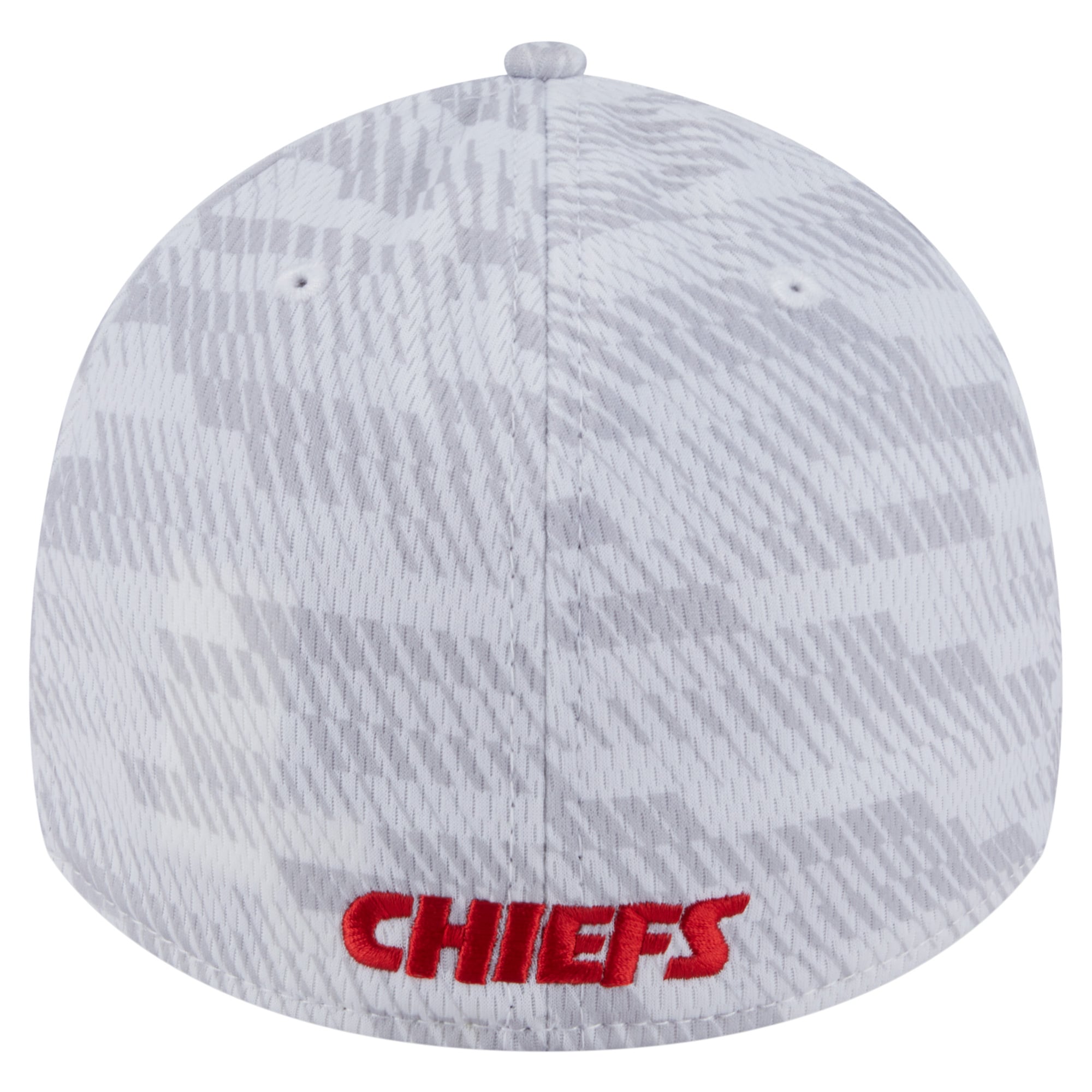 Men's New Era White Kansas City Chiefs Gameday Graded 39THIRTY Flex Hat