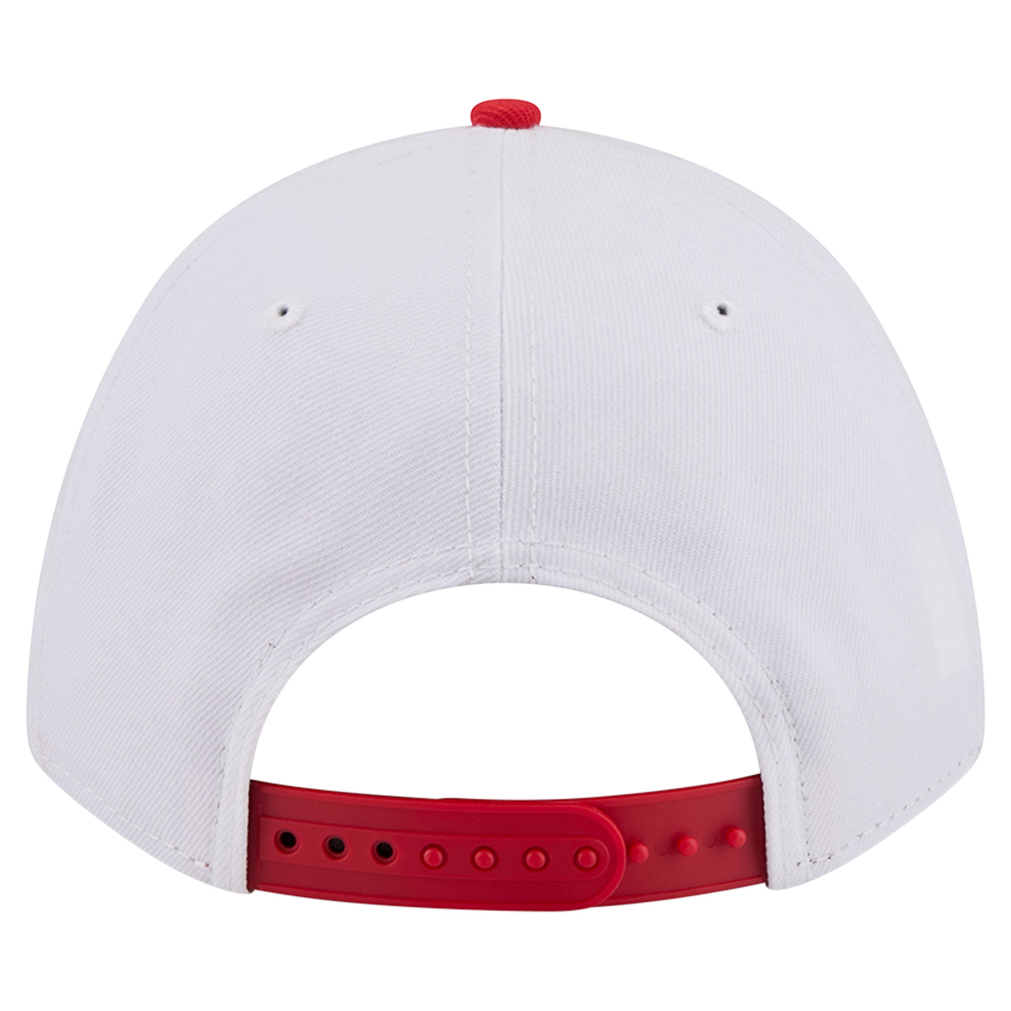 Casquette ajustable New Era blanche et rouge Kansas City Chiefs Loyal 9FORTY M-Crown pour homme