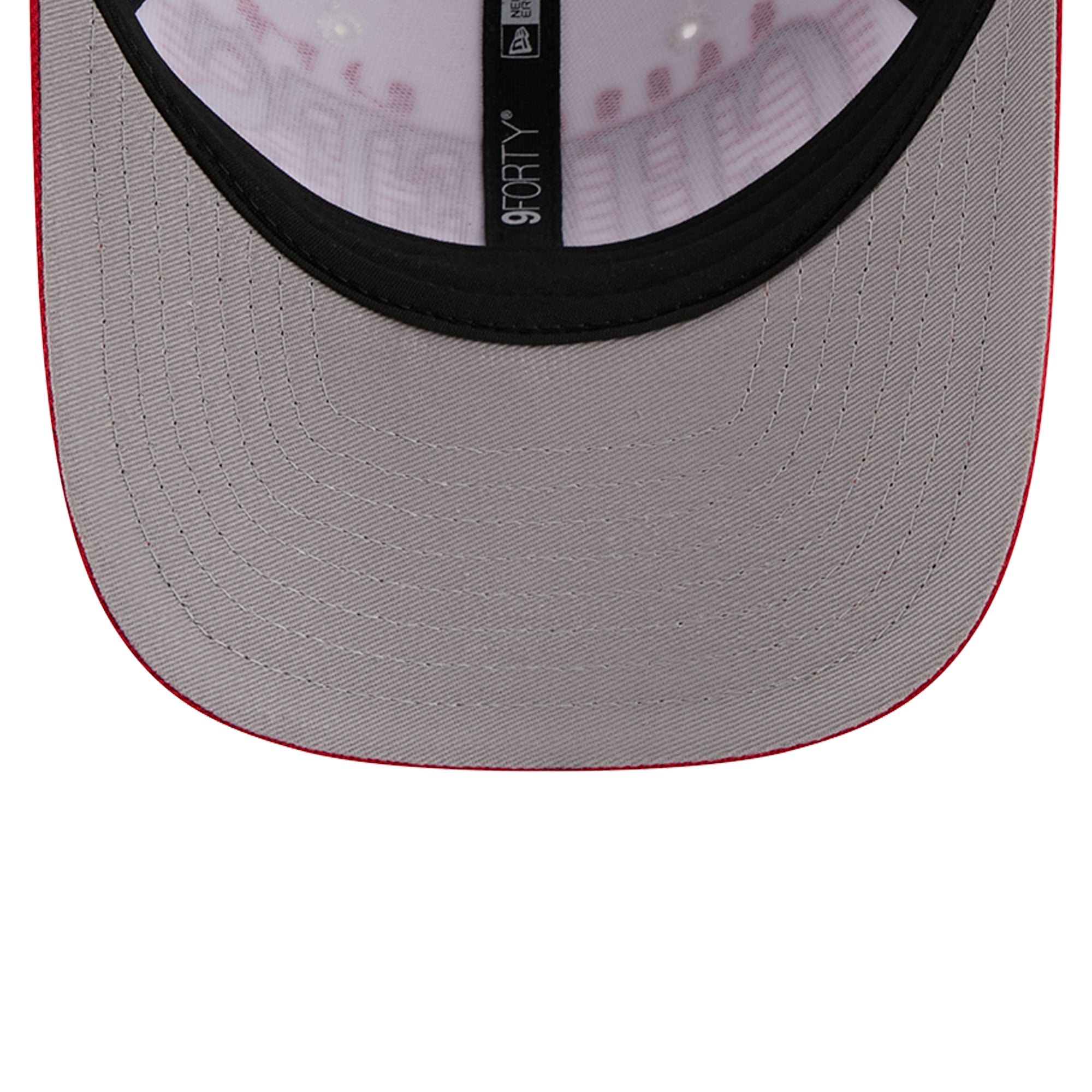 Casquette ajustable New Era blanche et rouge Kansas City Chiefs Loyal 9FORTY M-Crown pour homme