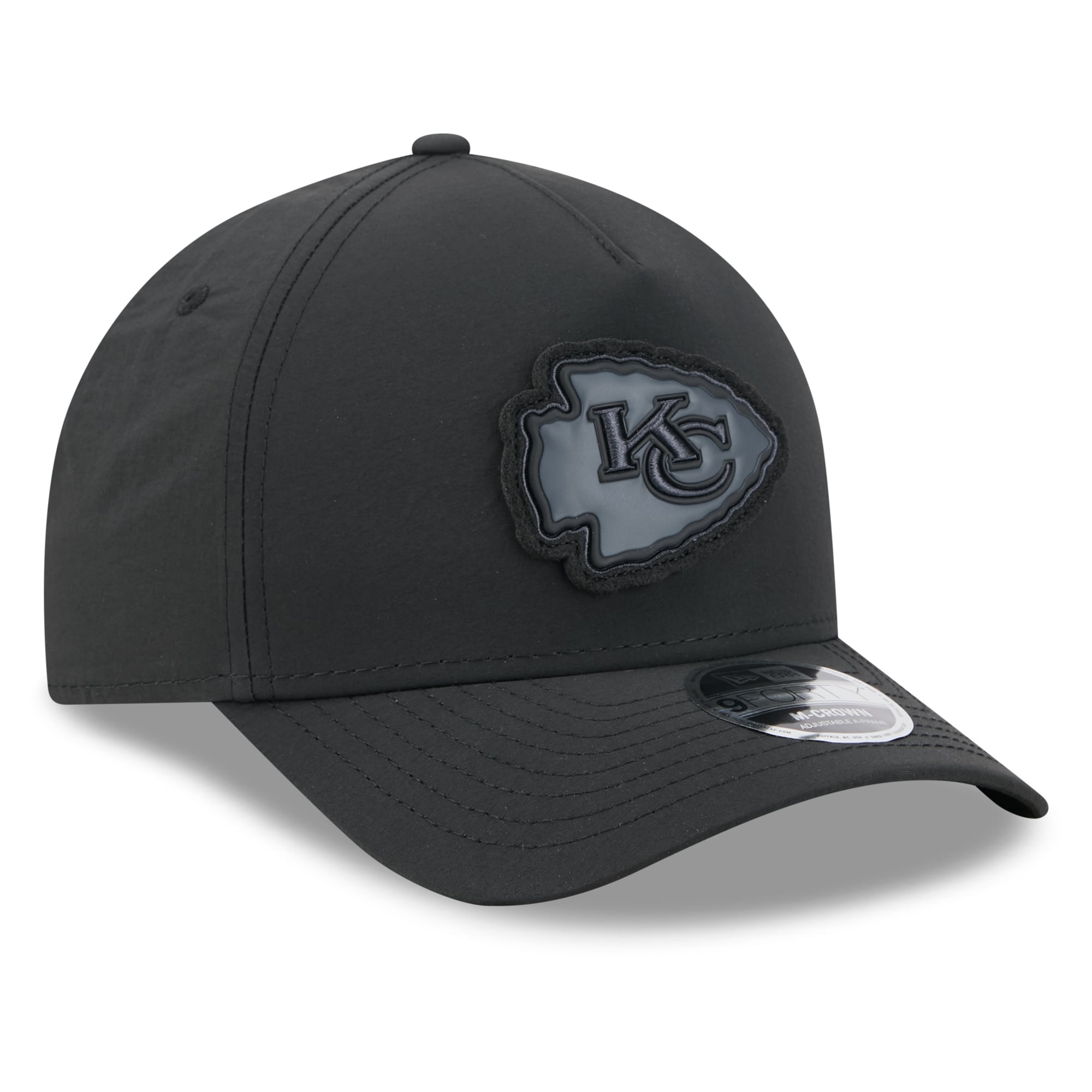 Casquette ajustable New Era x Alpha Industries Kansas City Chiefs A-Frame 9FORTY noire pour homme