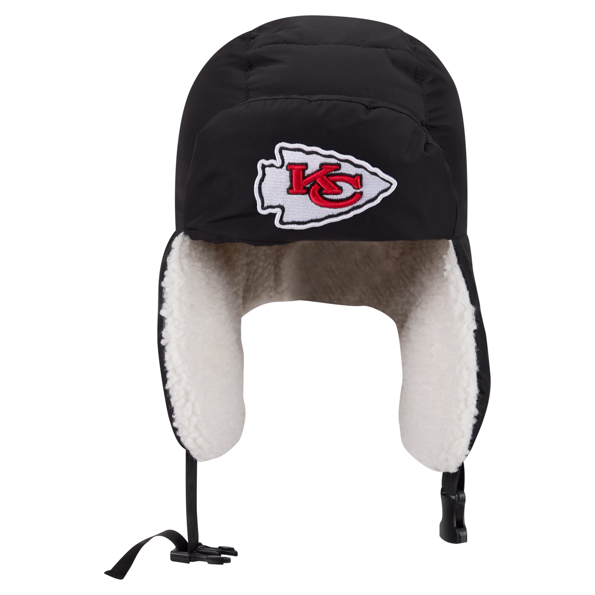 Bonnet matelassé noir New Era x Alpha Industries Kansas City Chiefs pour homme