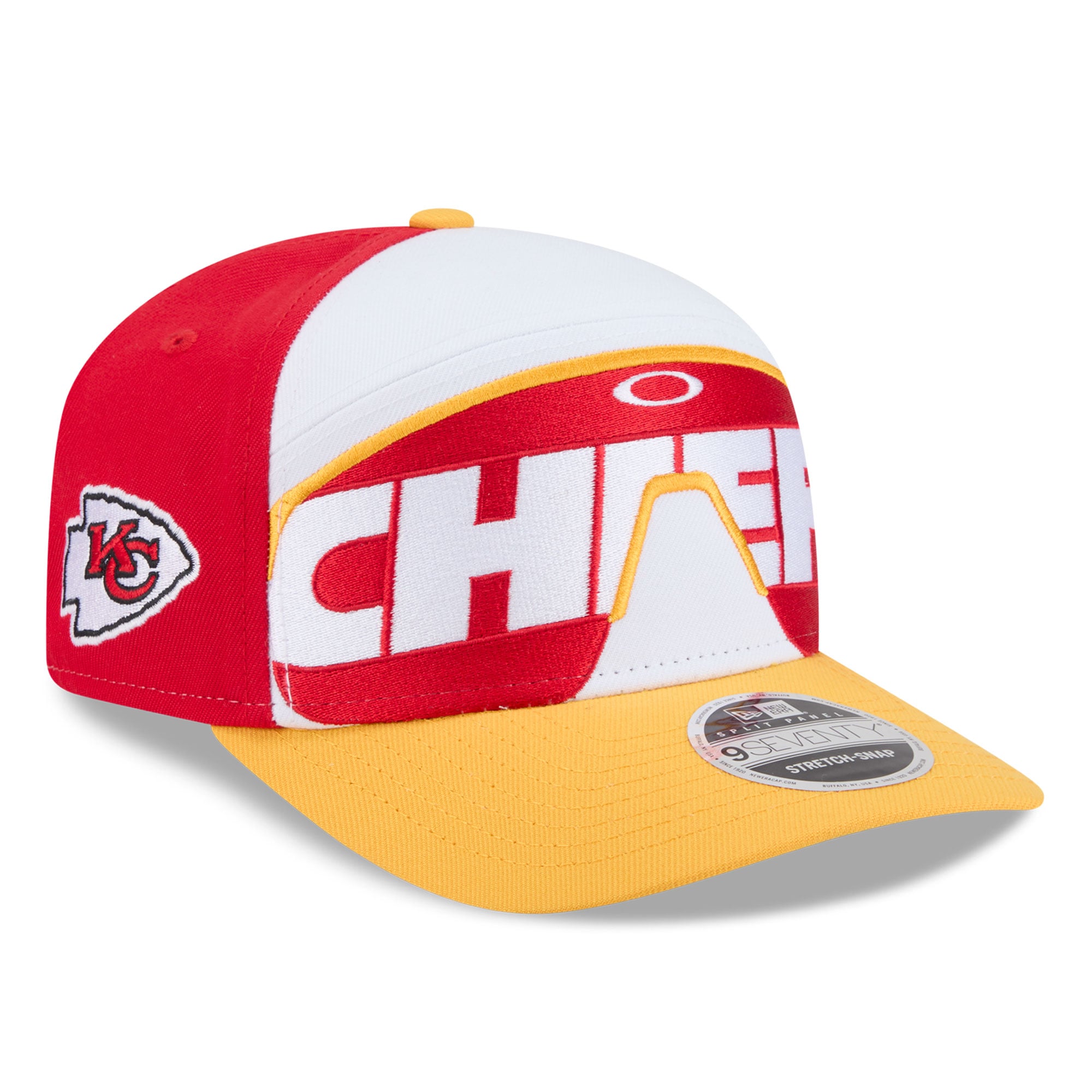 Casquette ajustable New Era x Oakley rouge Kansas City Chiefs 9SEVENTY pour homme