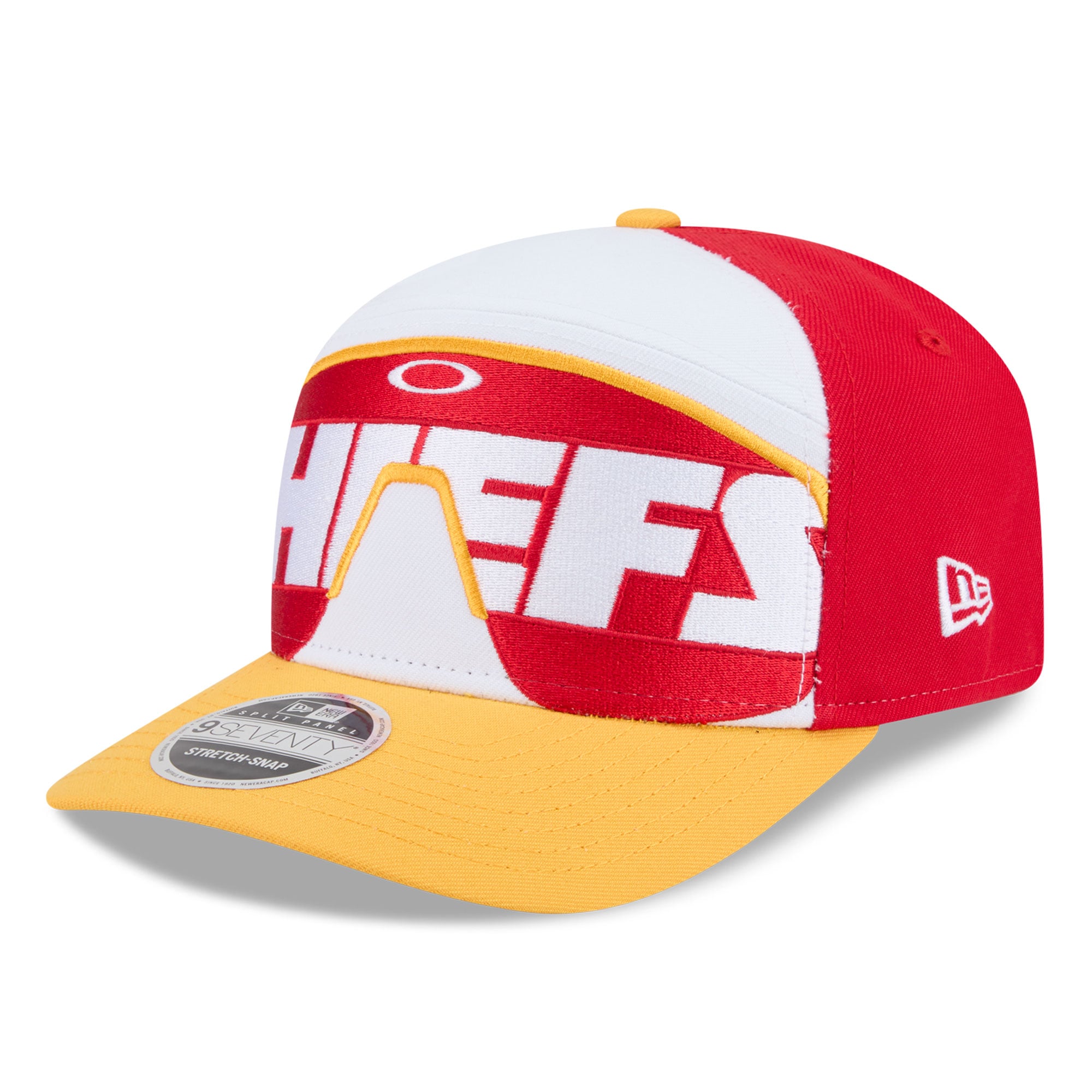Casquette ajustable New Era x Oakley rouge Kansas City Chiefs 9SEVENTY pour homme