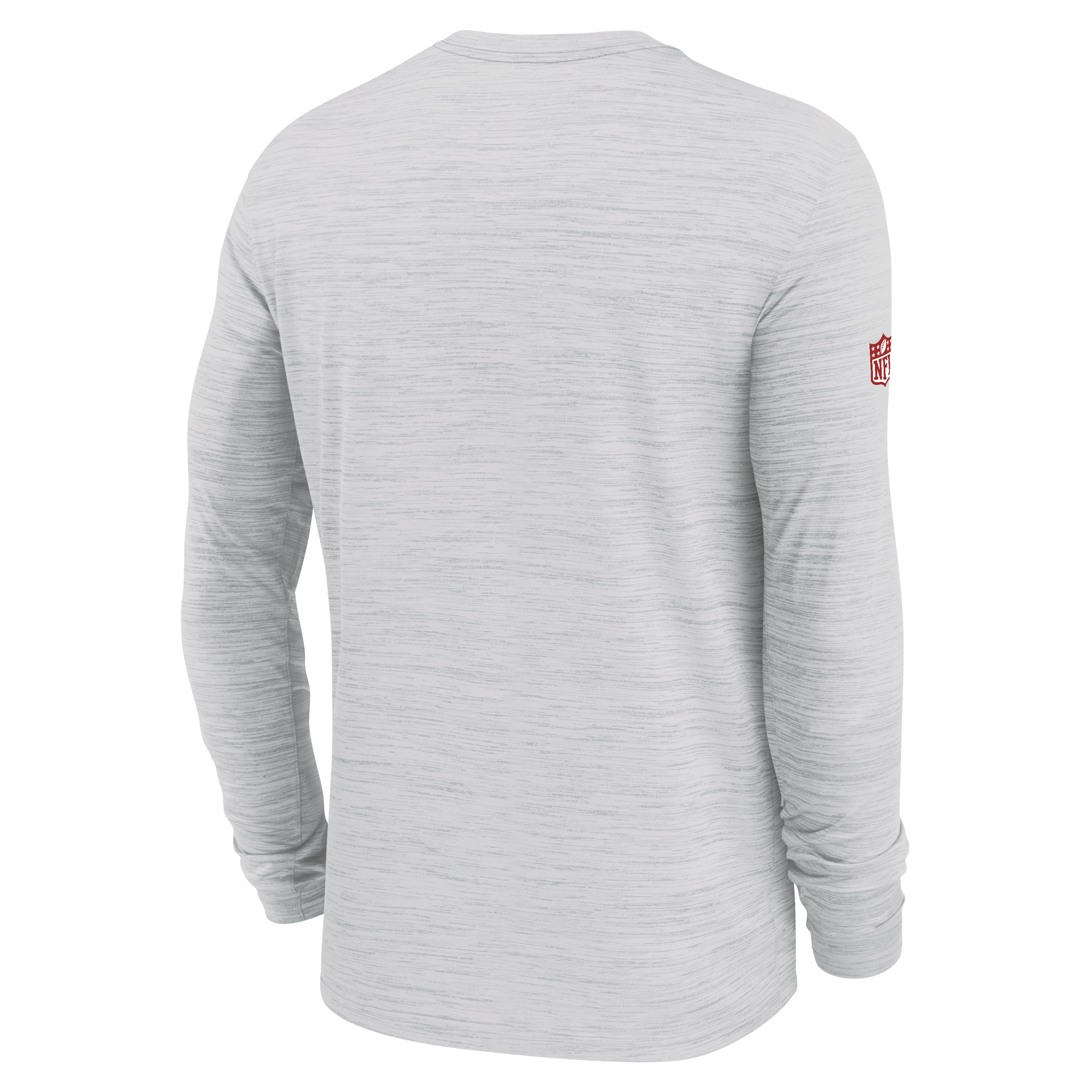Men's Nike Ash Kansas City Chiefs Sideline Velocity Dri-FIT Long Sleeve T-Shirt
