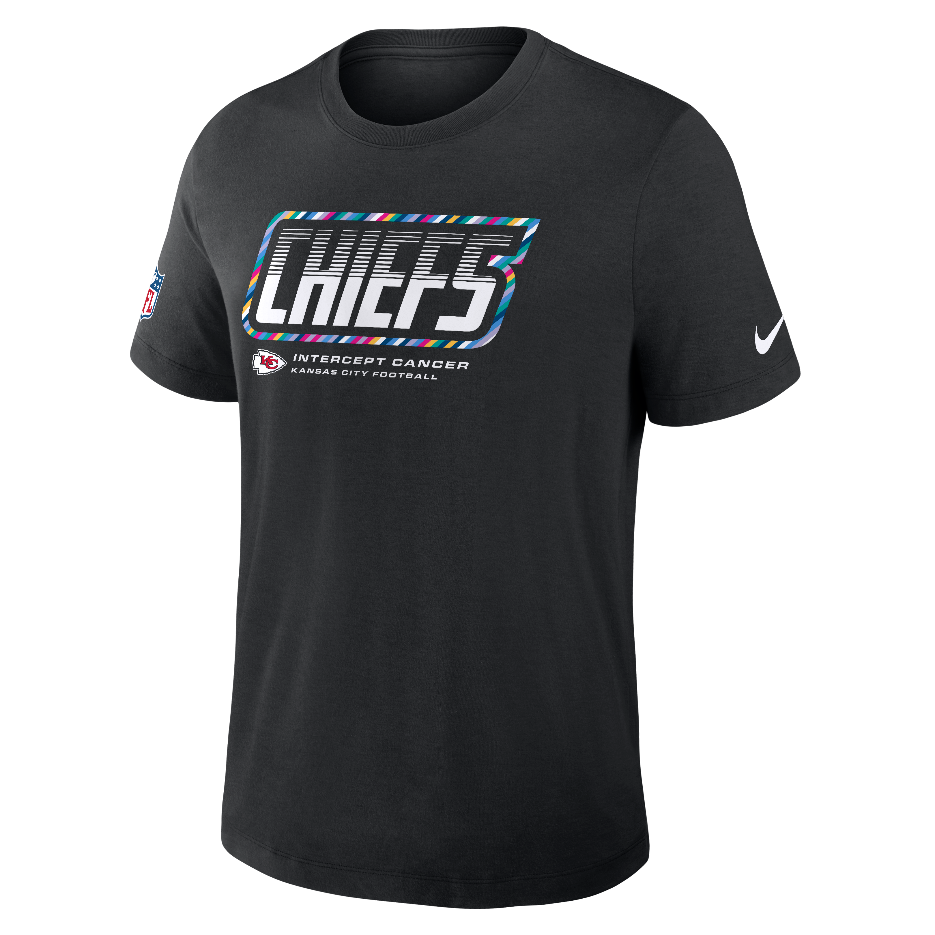 Men's Nike Black Kansas City Chiefs 2026 NFL Crucial Catch Big & Tall Tri-Blend Dri-FIT T-Shirt