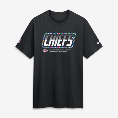 Kansas City Chiefs Nike 2026 NFL Crucial Catch Big & Tall Tri-Blend Dri-FIT T-Shirt - Black