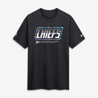 Kansas City Chiefs Nike 2026 NFL Crucial Catch Tri-Blend Dri-FIT T-Shirt - Black