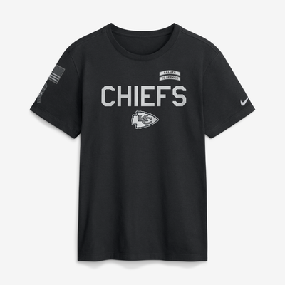  Kansas City Chiefs Nike 2026 Salute to Service Sideline Dri-FIT T-Shirt - Black