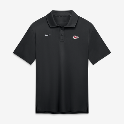 Kansas City Chiefs Nike Par Solid Dri-FIT Polo - Black