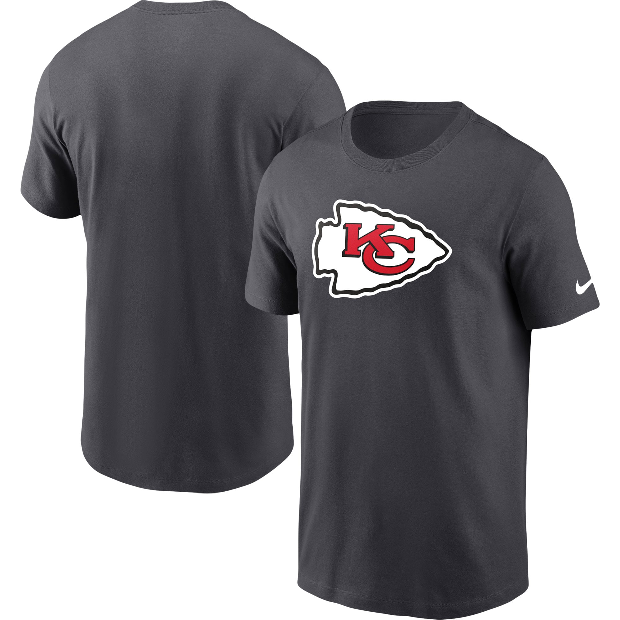 Men's Nike Red Kansas City Chiefs Primetime Logo Essential T-Shirt