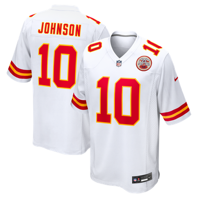 Emmett Johnson Kansas City Chiefs Nike Game Jersey - White