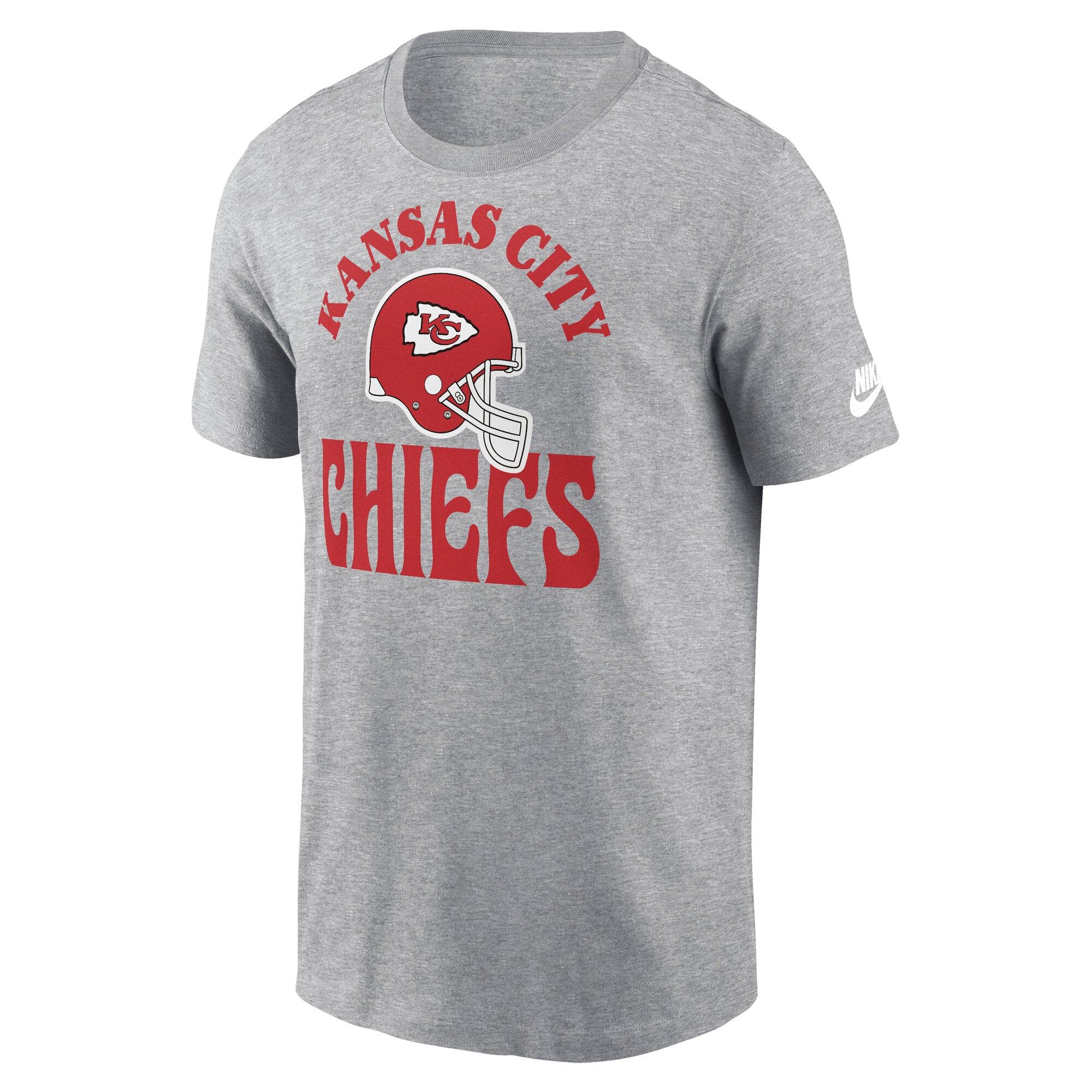 Men's Nike Gray Kansas City Chiefs Rewind Groove Essential T-Shirt