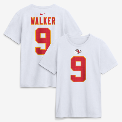 Kenneth Walker III Kansas City Chiefs Nike Name & Number T-Shirt - White