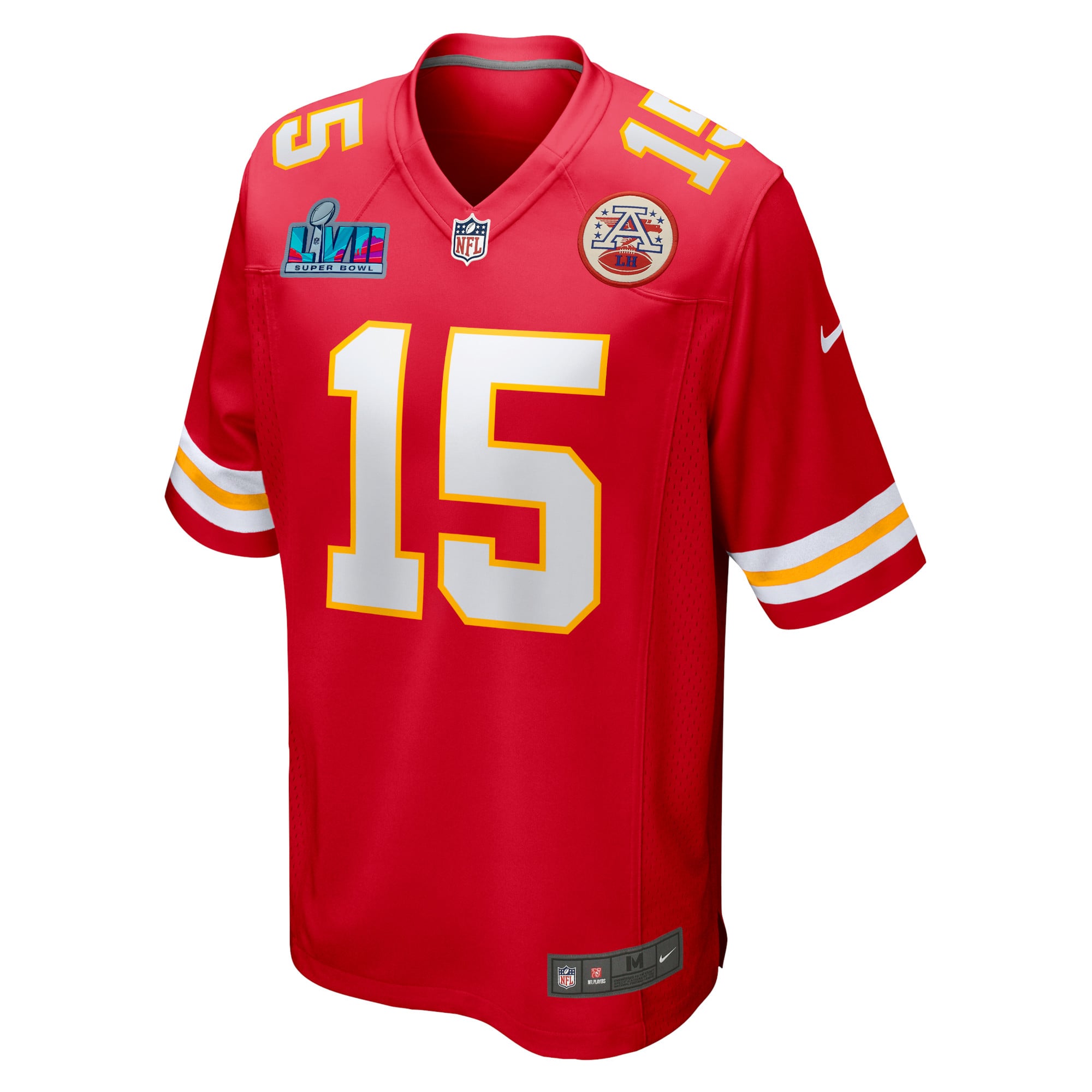 Men's Nike Patrick Mahomes Red Kansas City Chiefs Super Bowl LVII