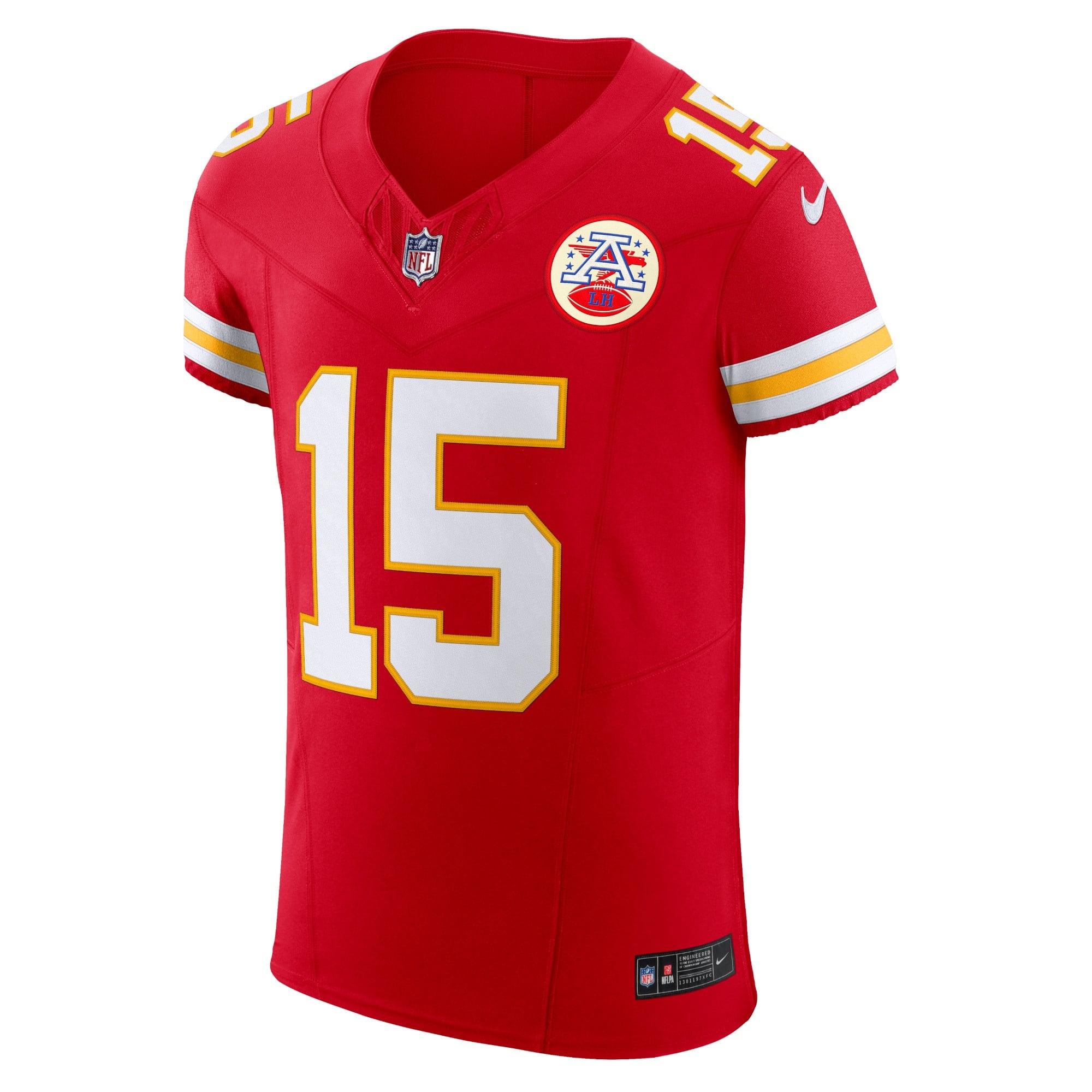 Men's Nike Patrick Mahomes Red Kansas City Chiefs Team Vapor F.U.S.E. Elite Jersey