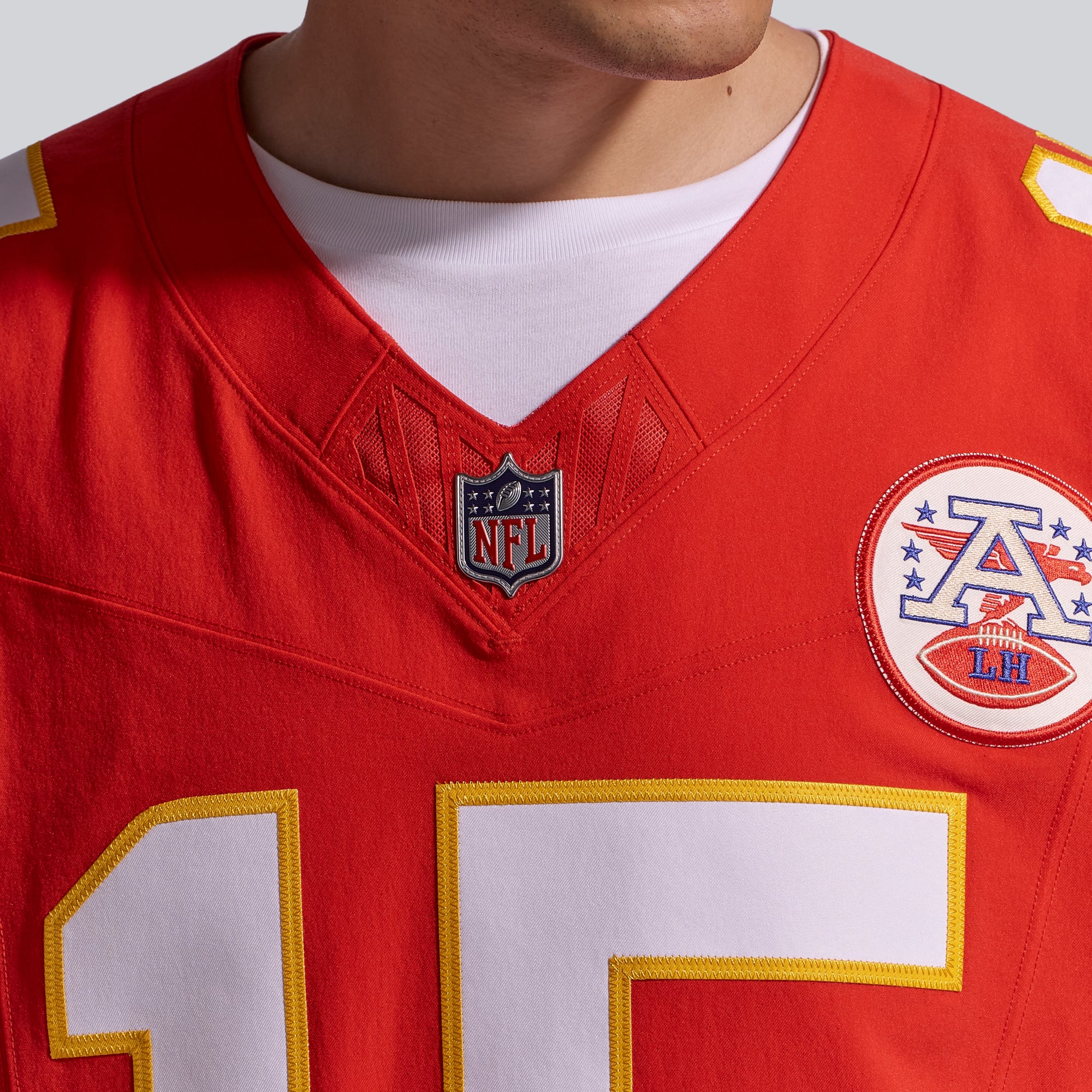 Men's Nike Patrick Mahomes Red Kansas City Chiefs Team Vapor F.U.S.E. Elite Jersey