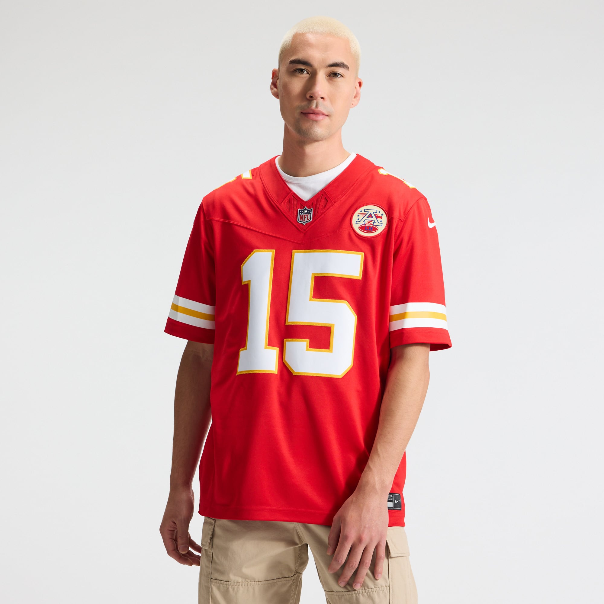 Maillot Nike Patrick Mahomes rouge Kansas City Chiefs Team Vapor F.U.S.E. Stitched Limited pour homme