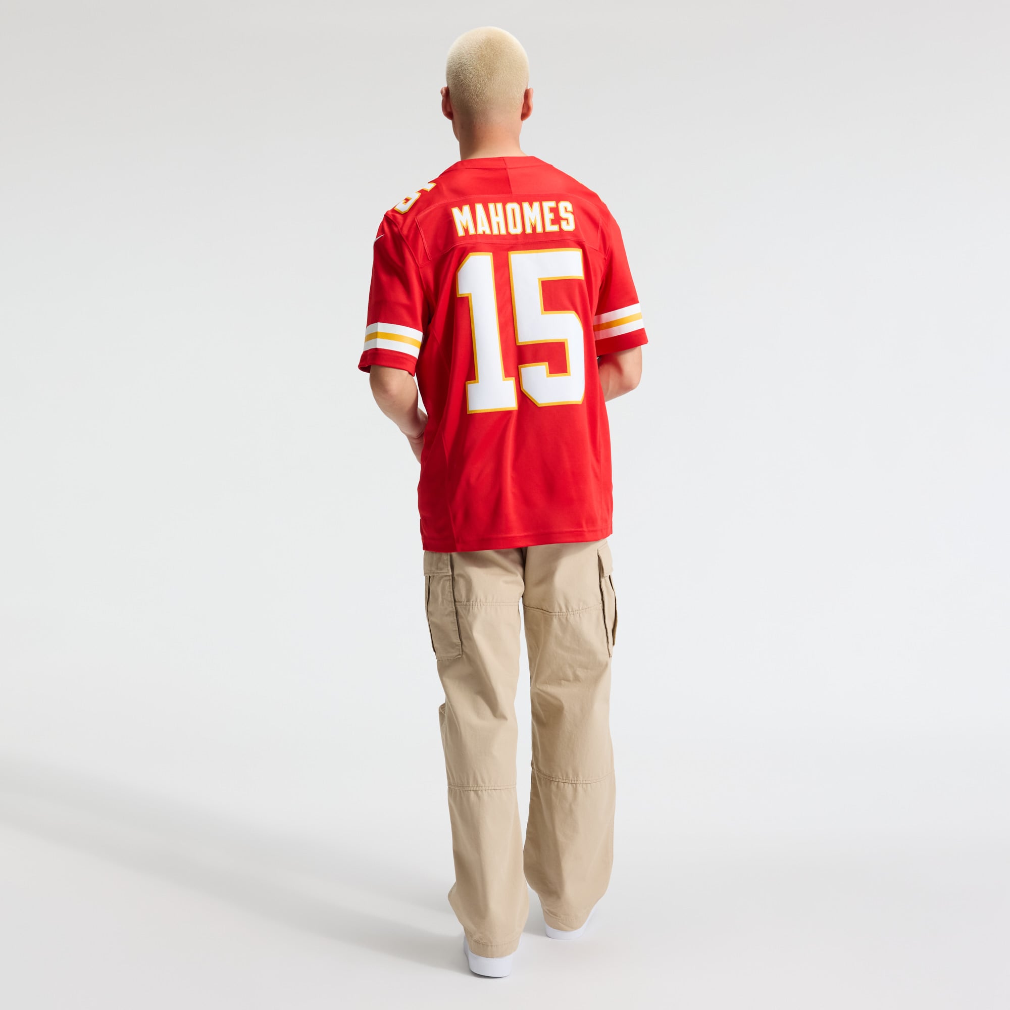 Maillot Nike Patrick Mahomes rouge Kansas City Chiefs Team Vapor F.U.S.E. Stitched Limited pour homme
