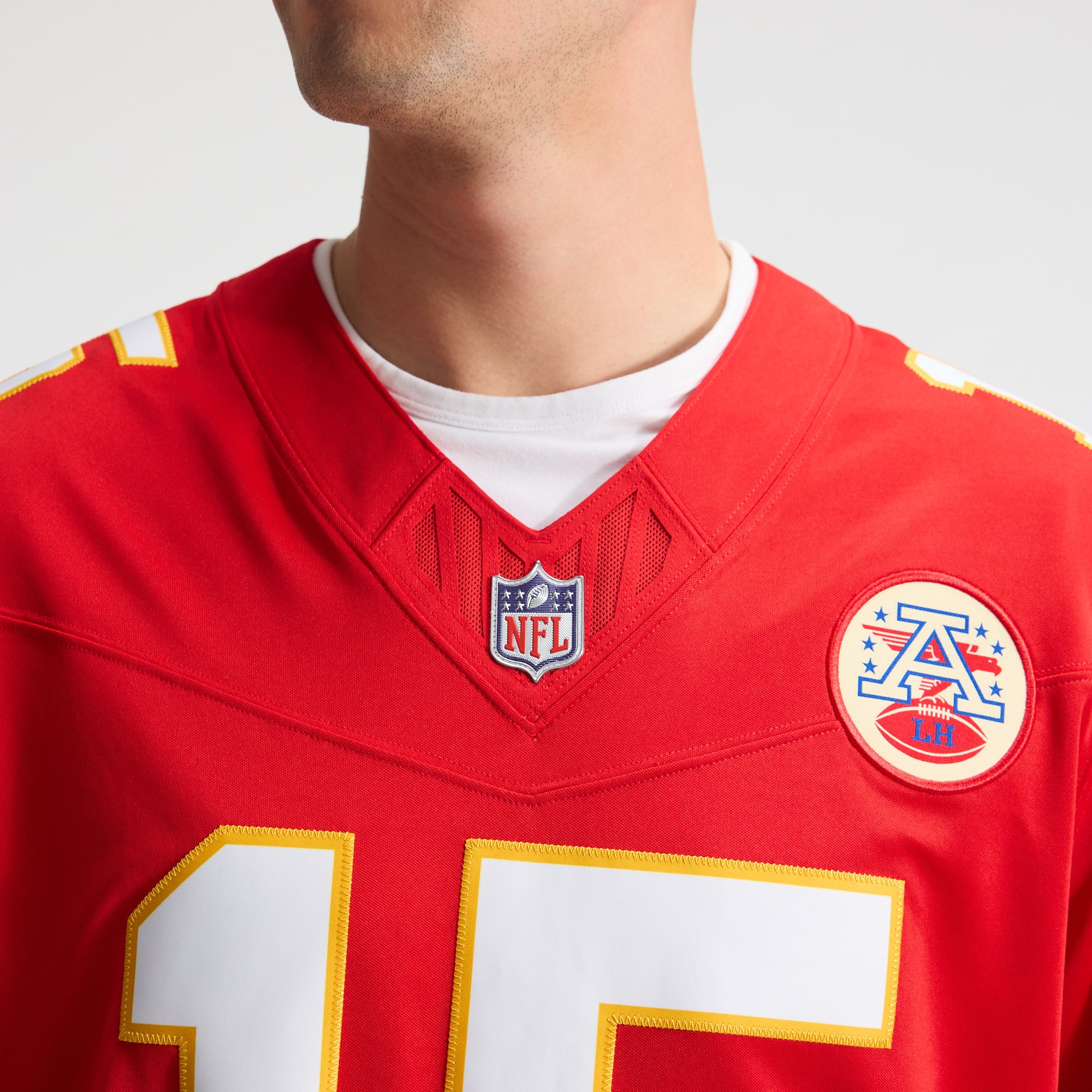 Maillot Nike Patrick Mahomes rouge Kansas City Chiefs Team Vapor F.U.S.E. Stitched Limited pour homme