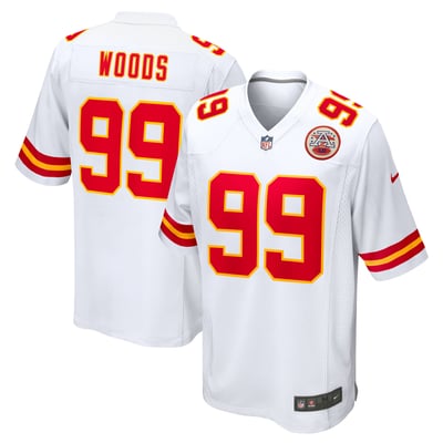 Peter Woods Kansas City Chiefs Nike Game Jersey - White