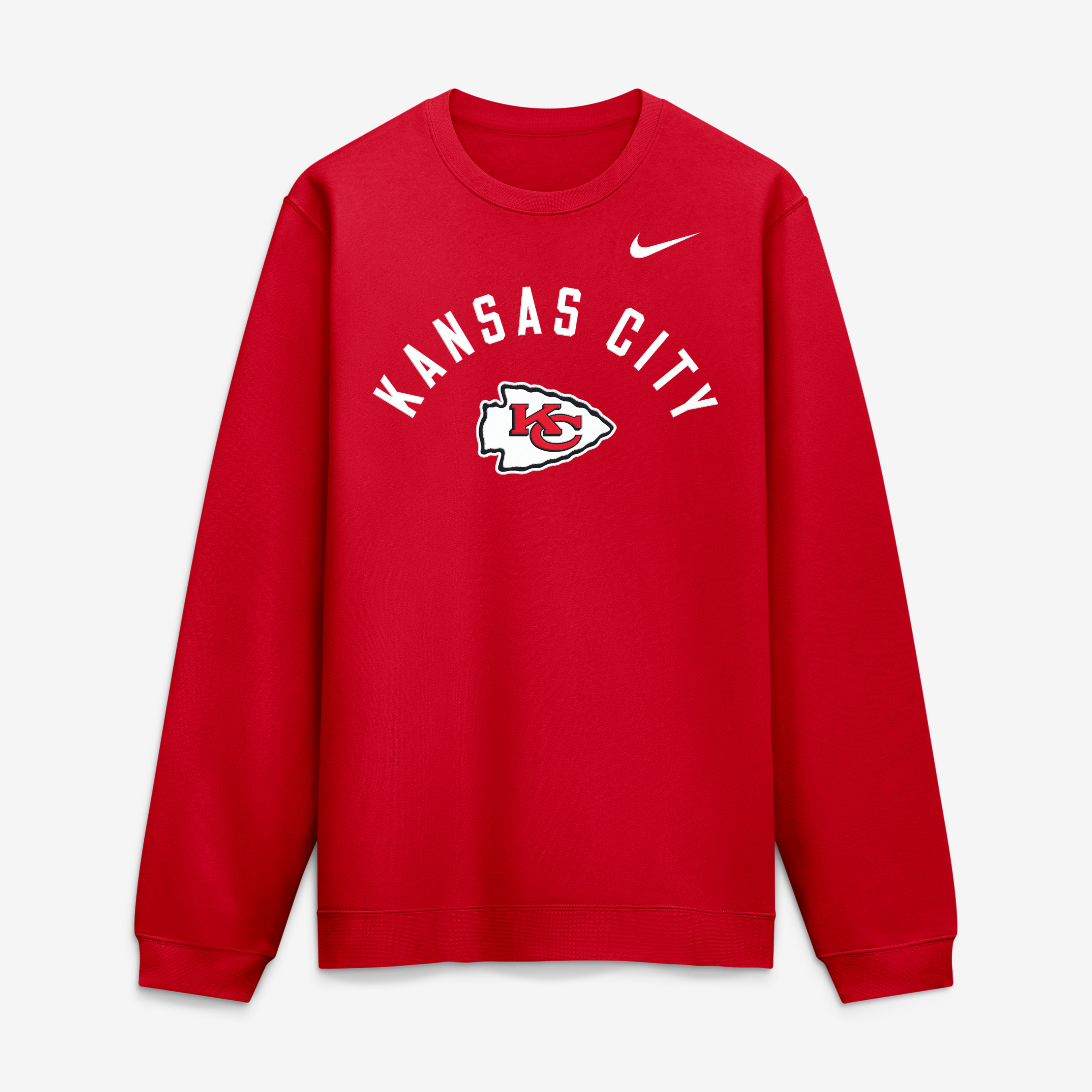 Sweat-shirt Nike rouge pour homme Kansas City Chiefs Primetime Club