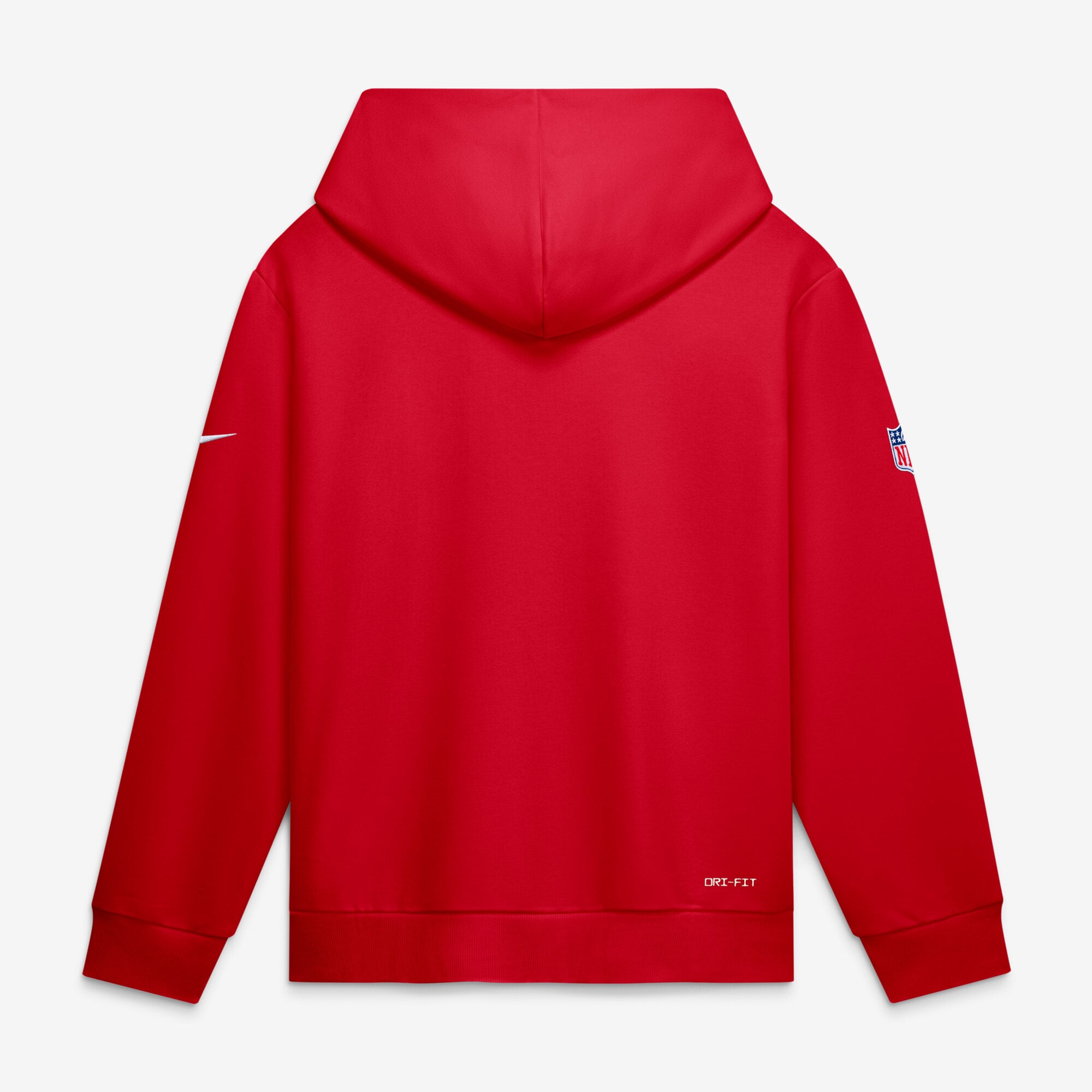 Sweat à capuche zippé Nike rouge Kansas City Chiefs Sideline Standard Issue Quarterback Scramble Dri-FIT pour homme