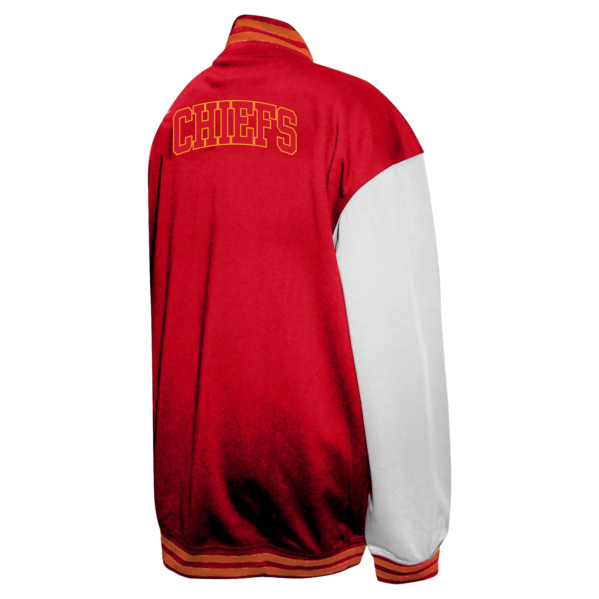 Men's Profile  Red Kansas City Chiefs Big & Tall Full-Snap Varsity Jacket